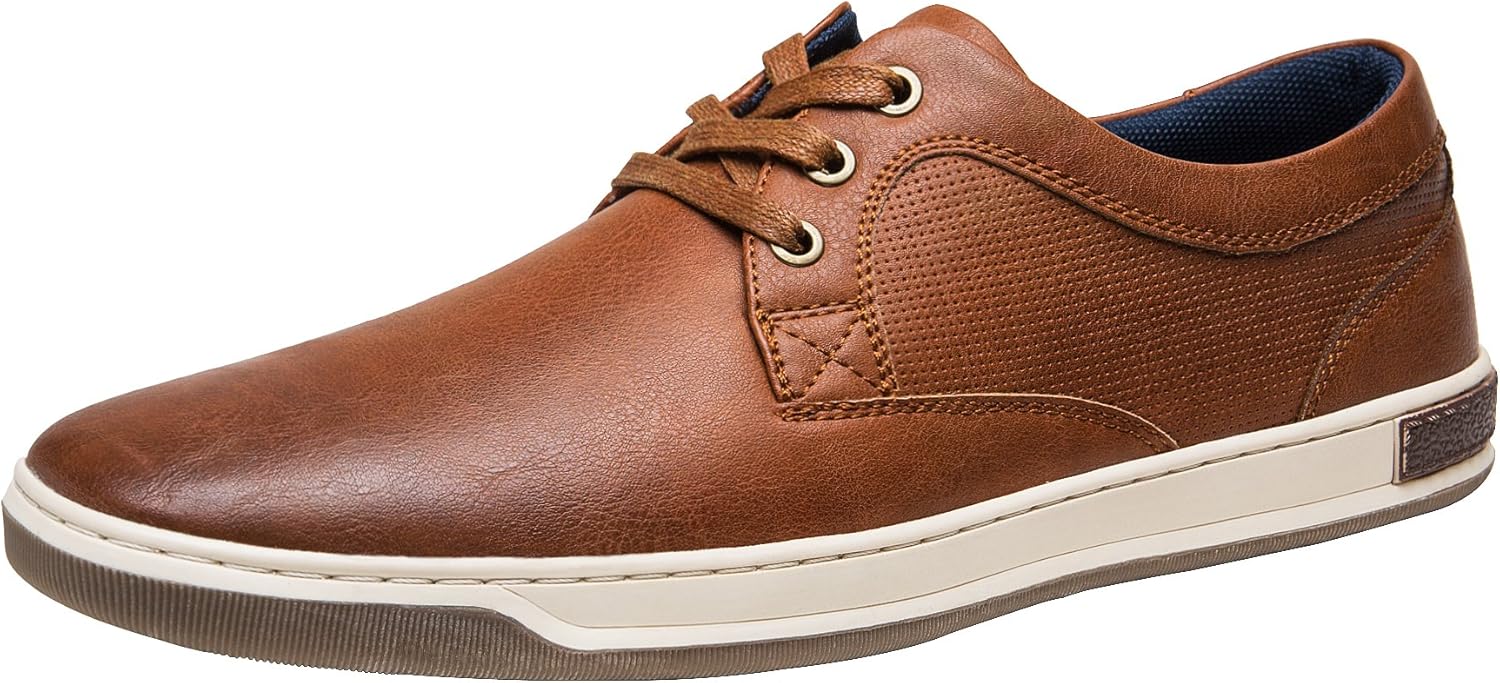 Jousen Men's Fashion Casual Sneakers 10.5 Business Casual-81q06-brown