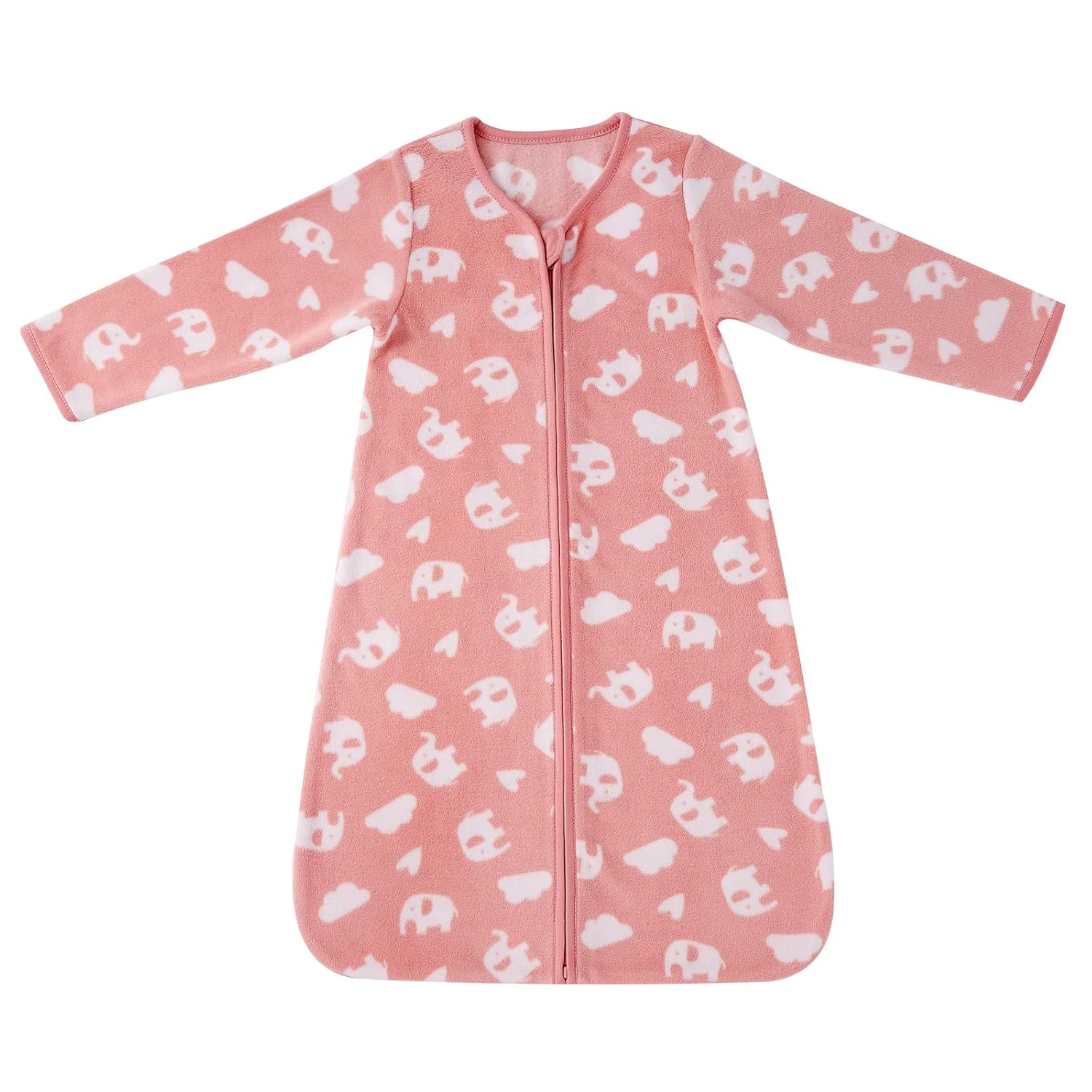 DaysU Micro Fleece Baby Sleep Sack with Long Sleeves, Plush Warm Baby Sleeping B...