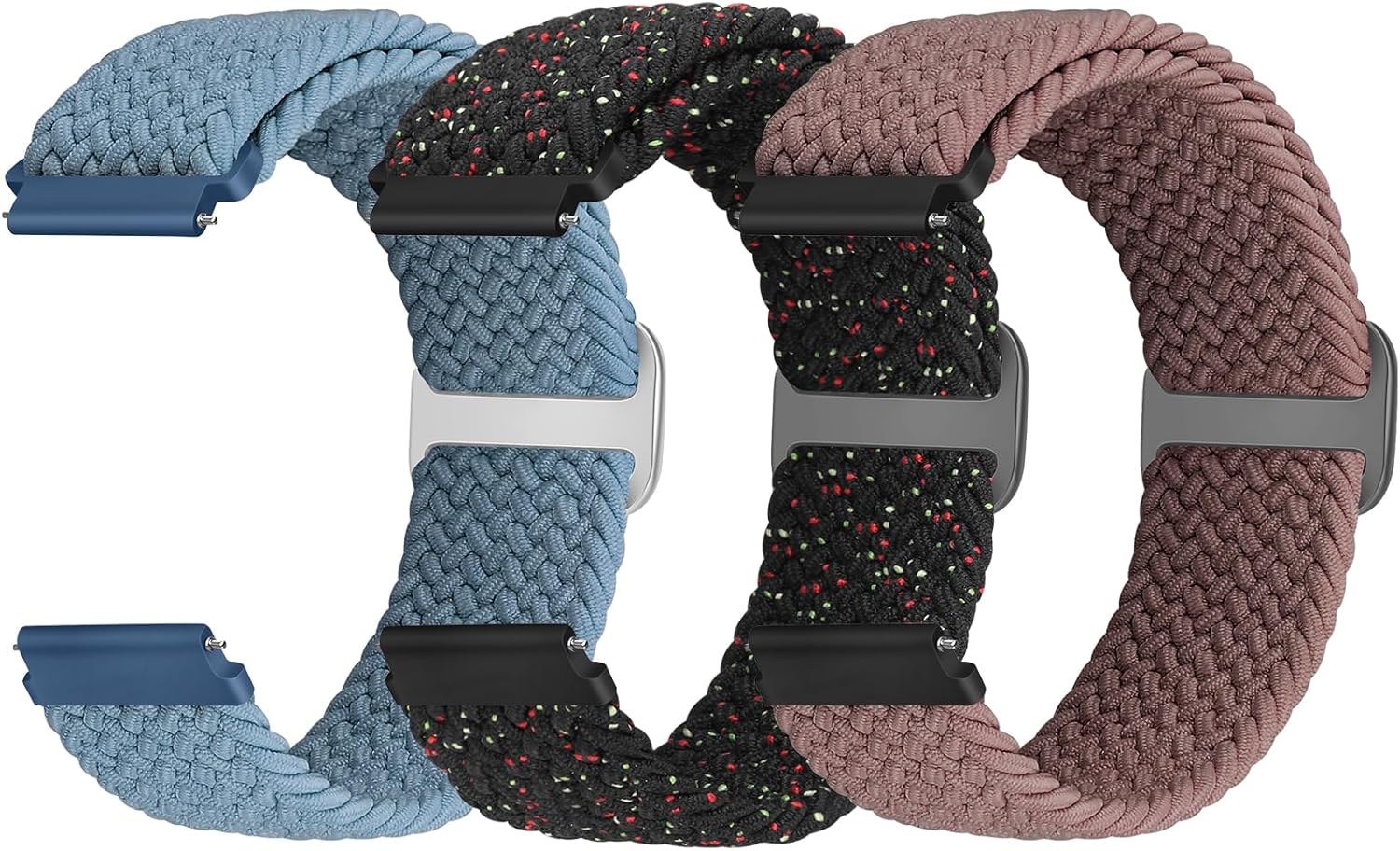 **Best Yunshare Braided Solo Loop Watch Band, Special Elastic Strap for Samsung...