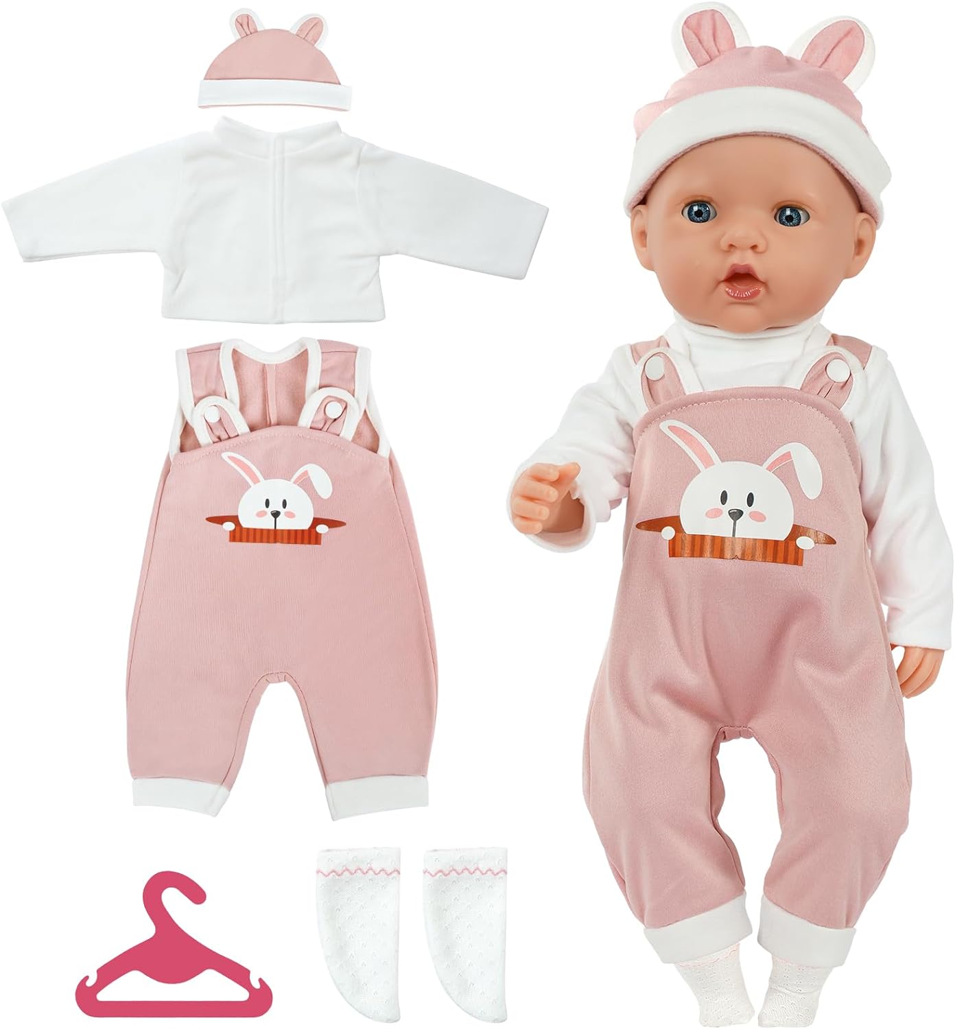 Aolso Baby Doll Clothes for 14-18 Inch Doll 35-45 cm Baby Doll, New Doll Clothes...