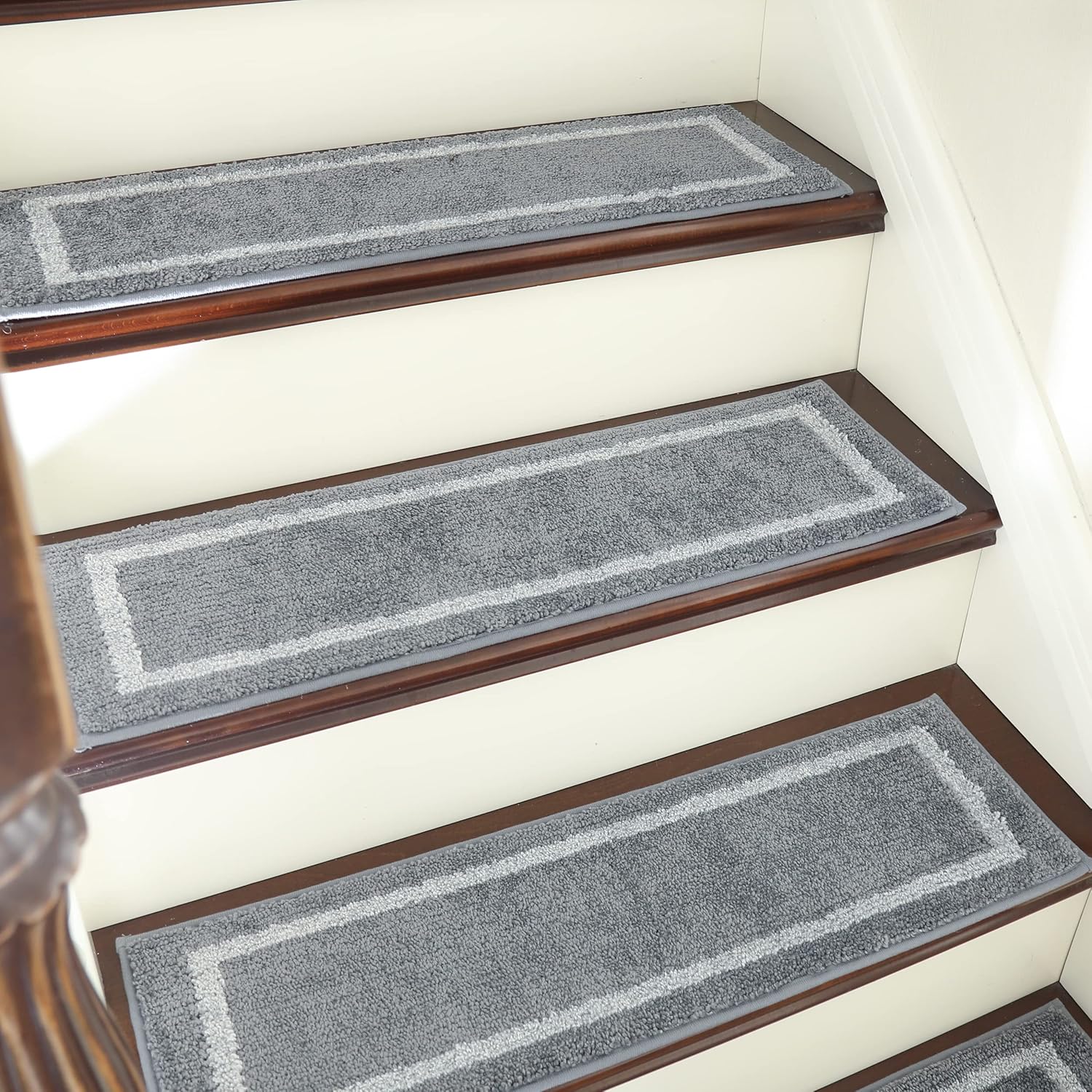 COSY HOMEER Soft Stair Treads, Special Non-Slip Carpet Mat for Wooden Steps, Inn...