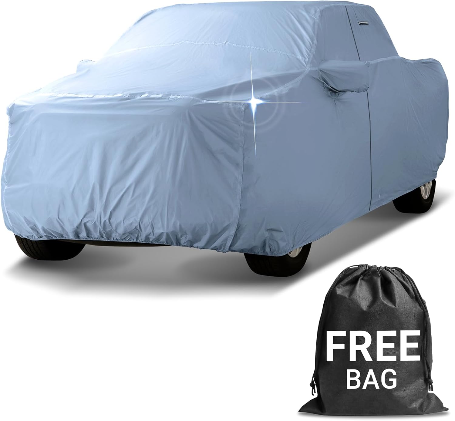 iCarCover 30-Layer Premium Truck Car Cover Waterproof All Weather | Rain Snow UV...