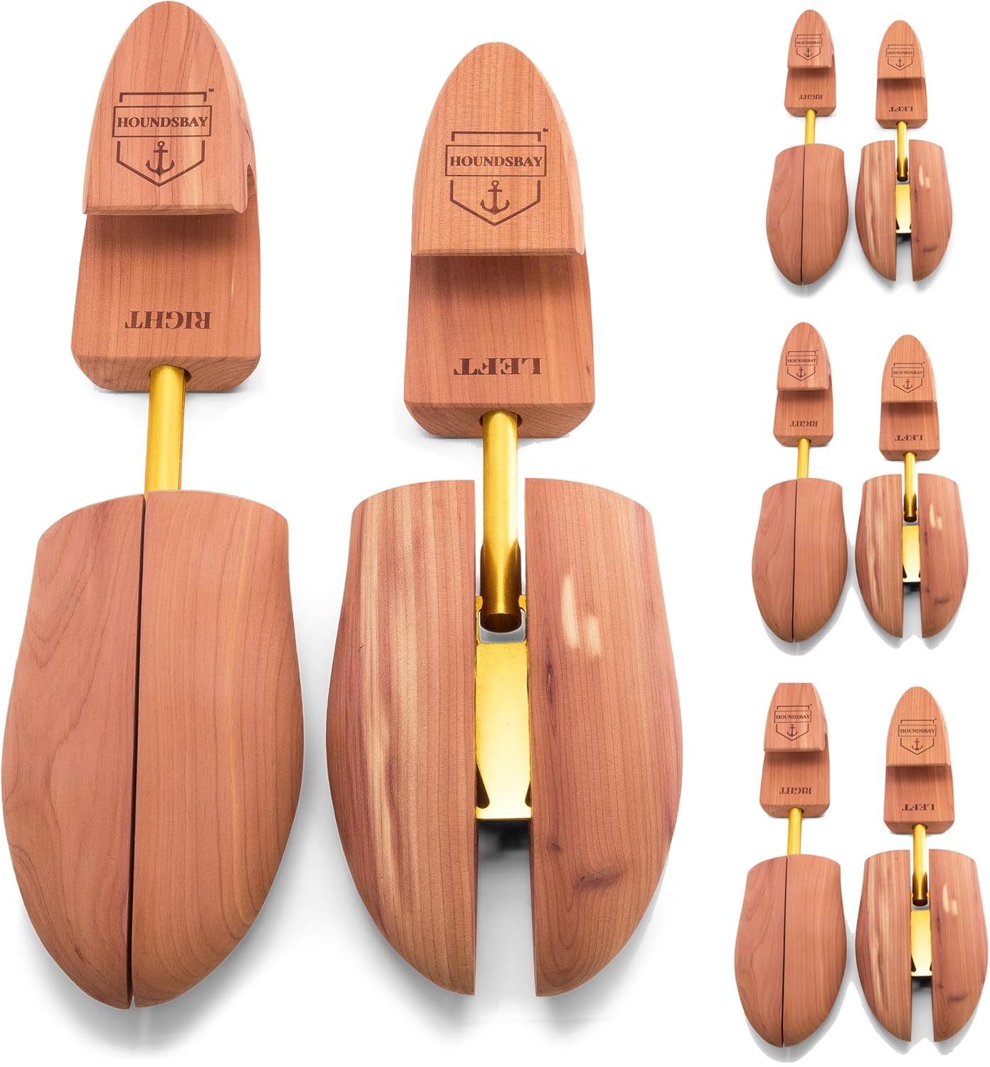 HOUNDSBAY Cedar Shoe Tree, Shoe Trees for Men, Shoe Trees for Women, Shoe Trees...