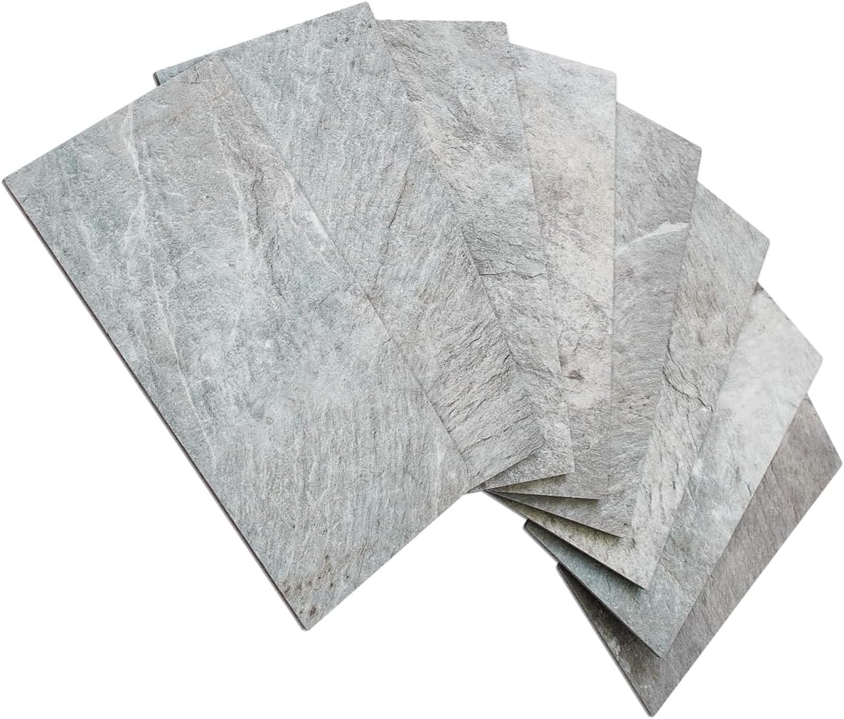 AULIGET 100 Piece Mountain Rock Peel and Stick Backsplash Wall Tiles, 3" x 6" PV...