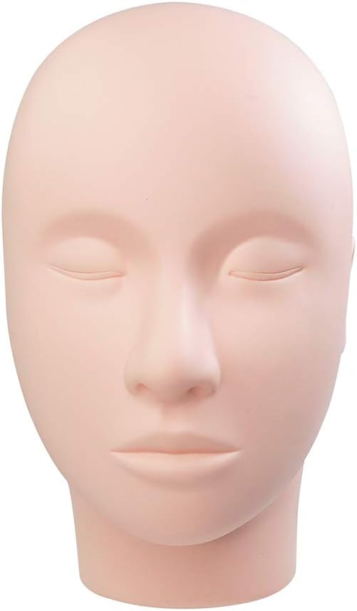 LASHVIEW Lash Mannequin Head, Practice Training Head,for Make Up and Lash Extent...