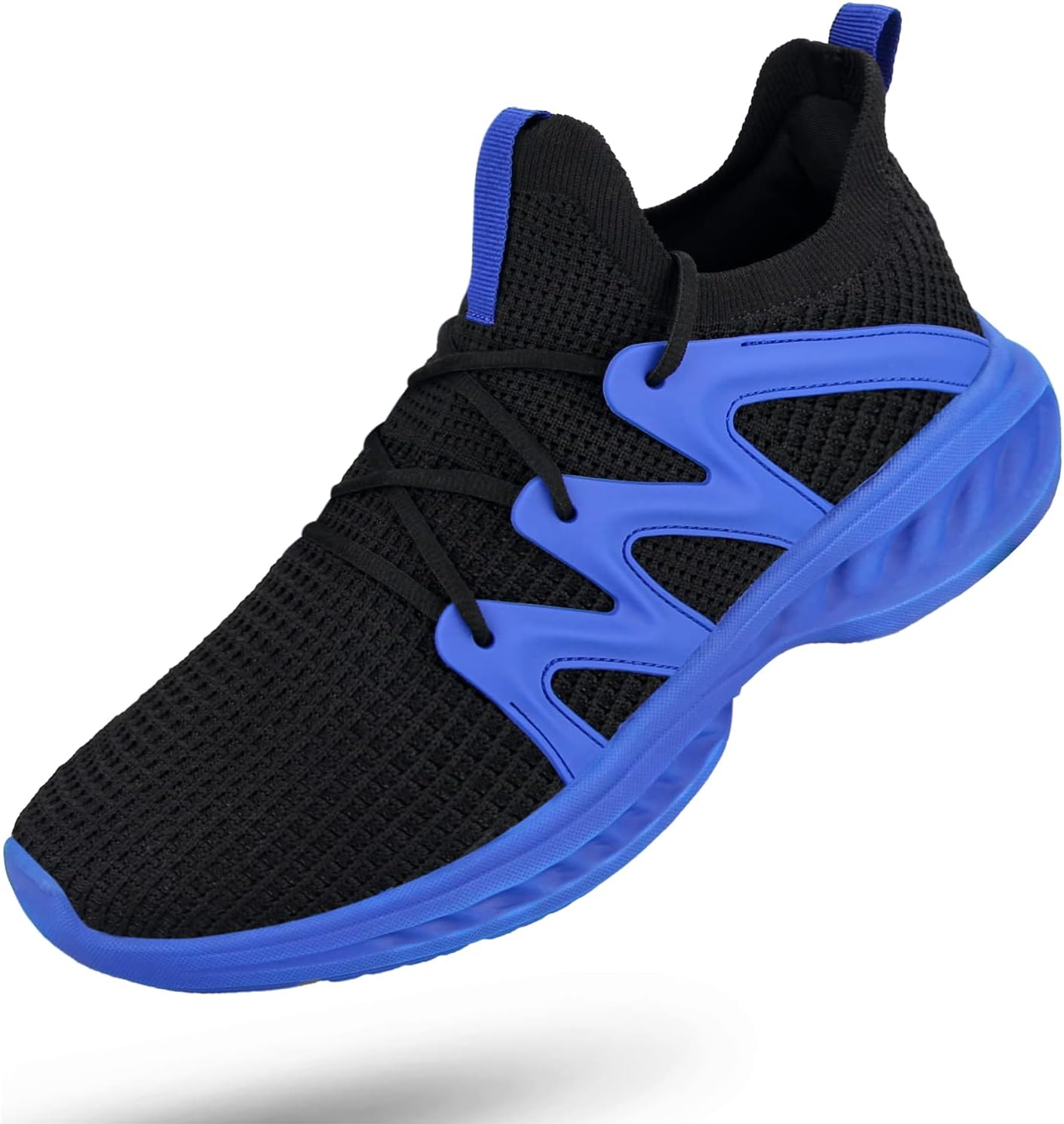 Pujcs Mens Walking Shoes Non Slip Breathable Lightweight Sneakers Athletic Gym S...