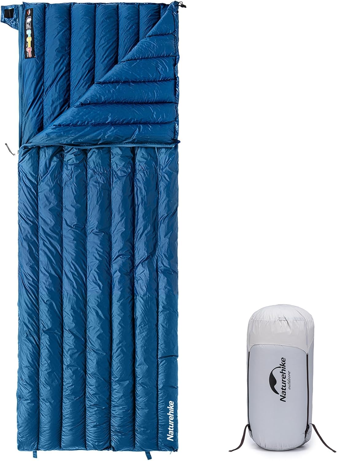 Naturehike 1.26lbs Ultralight Sleeping Bag, 650/750 Fill Power Down Sleeping Bag...
