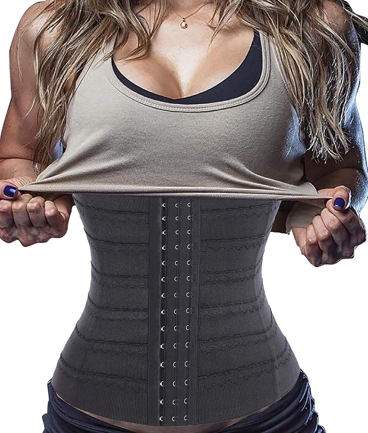 Bafully Womens Waist Trainer, Special Corset Slimming Body Shaper for Tummy Cont...