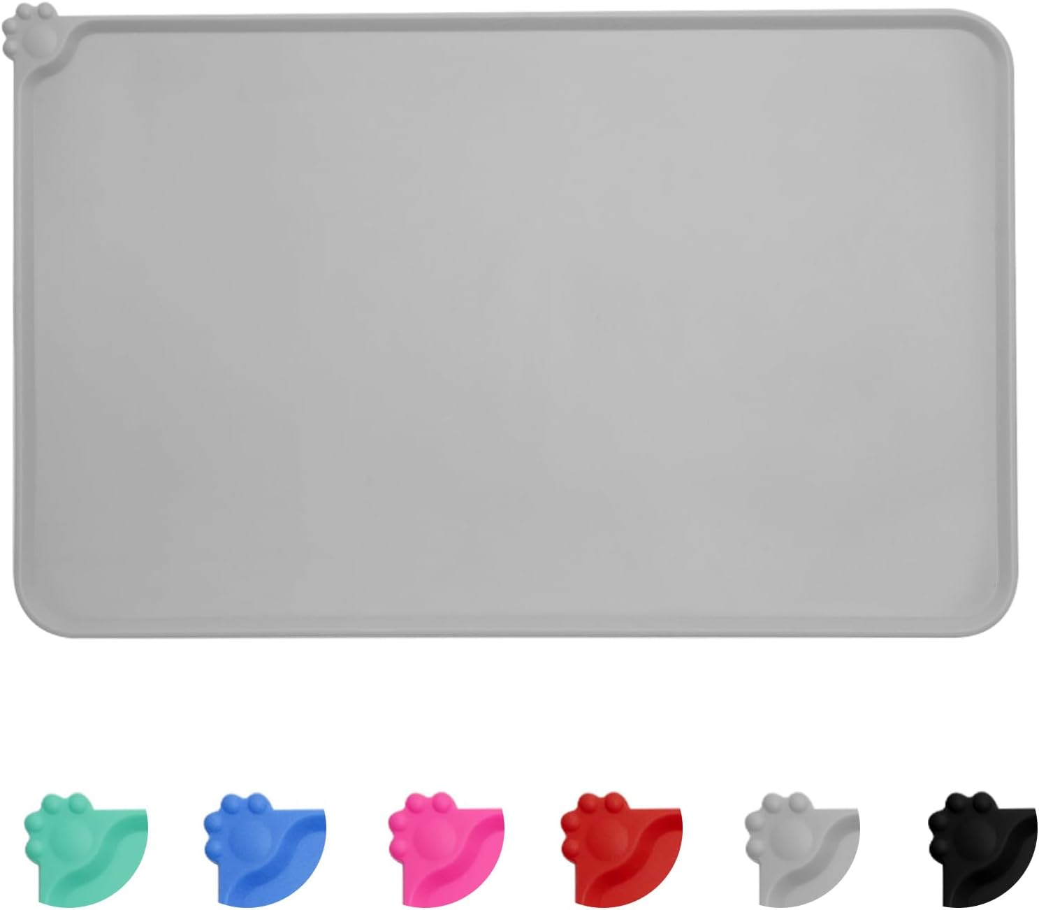 MOACC Dog Food Mat, Special Silicone Pet Feeding Mat, Innovative Non-Slip Pet Ma...