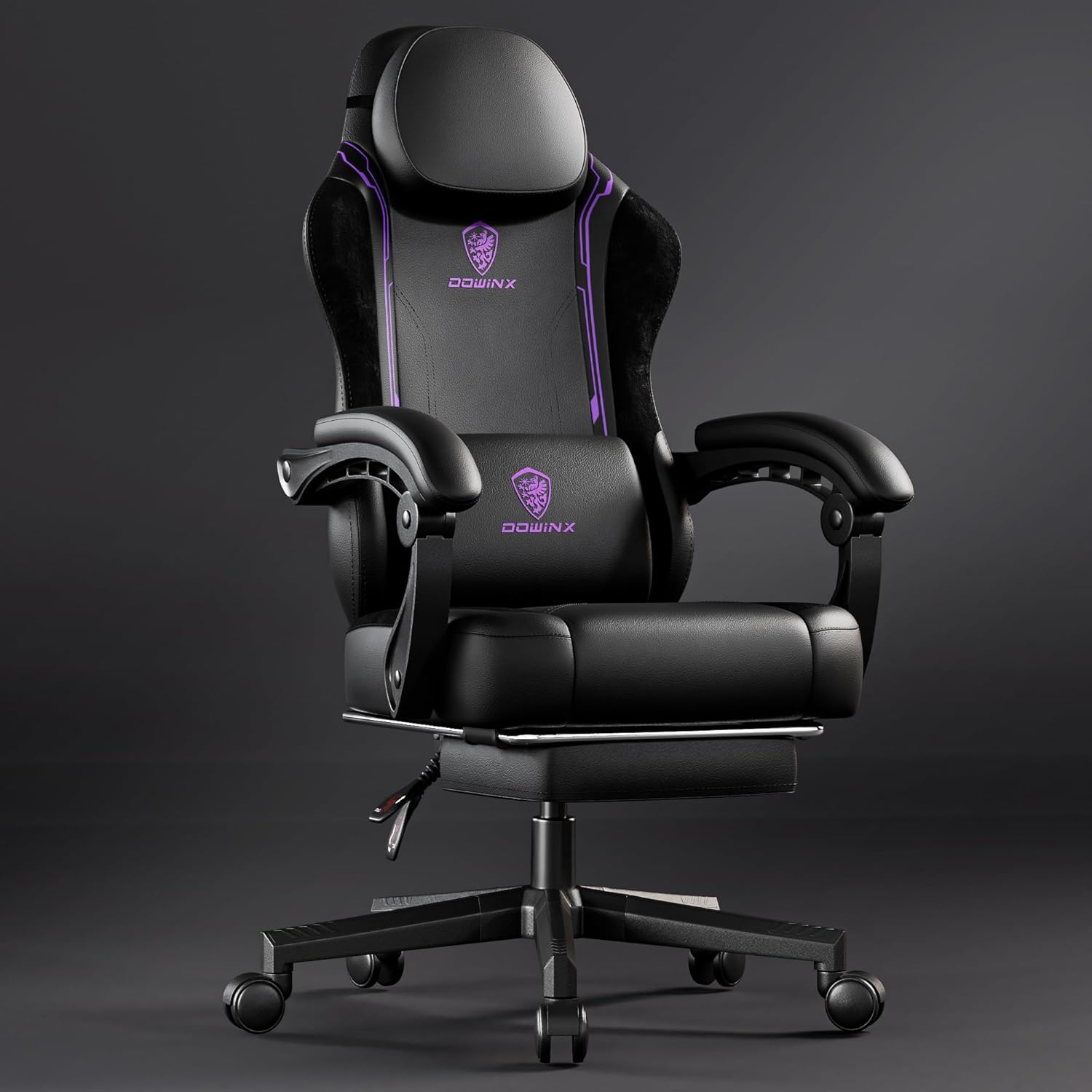 Dowinx Gaming Chair, Special Gaming Chair with Pocket Spring Cushion, Unique Erg...