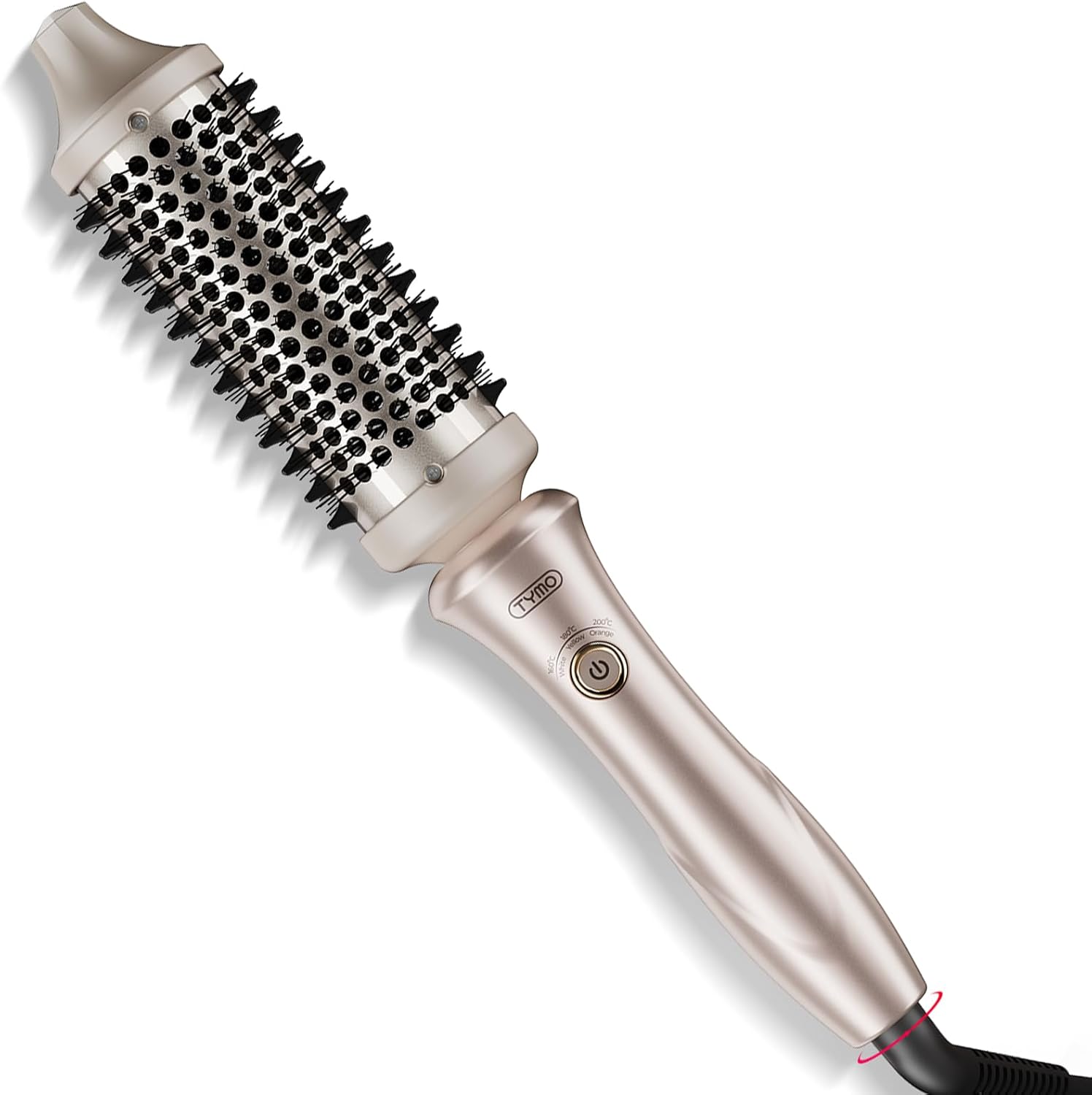 TYMO Thermal Brush Heated Round Brush - StylePro Blowout Brush with Flexi-Fit Te...