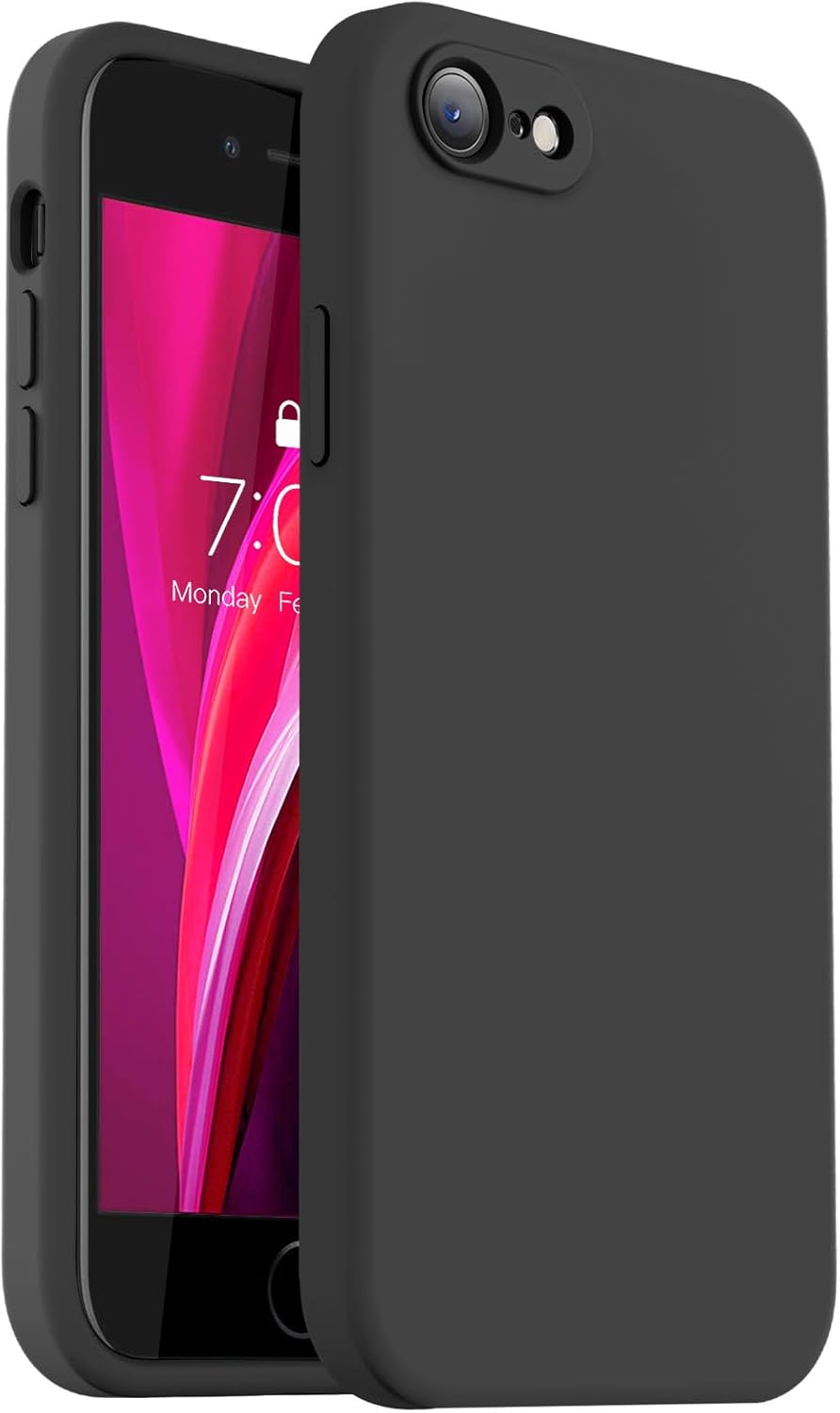 Vooii for iPhone SE Case 2022/3rd/2020,iPhone 8/7 Case, Upgraded Liquid Silicone...