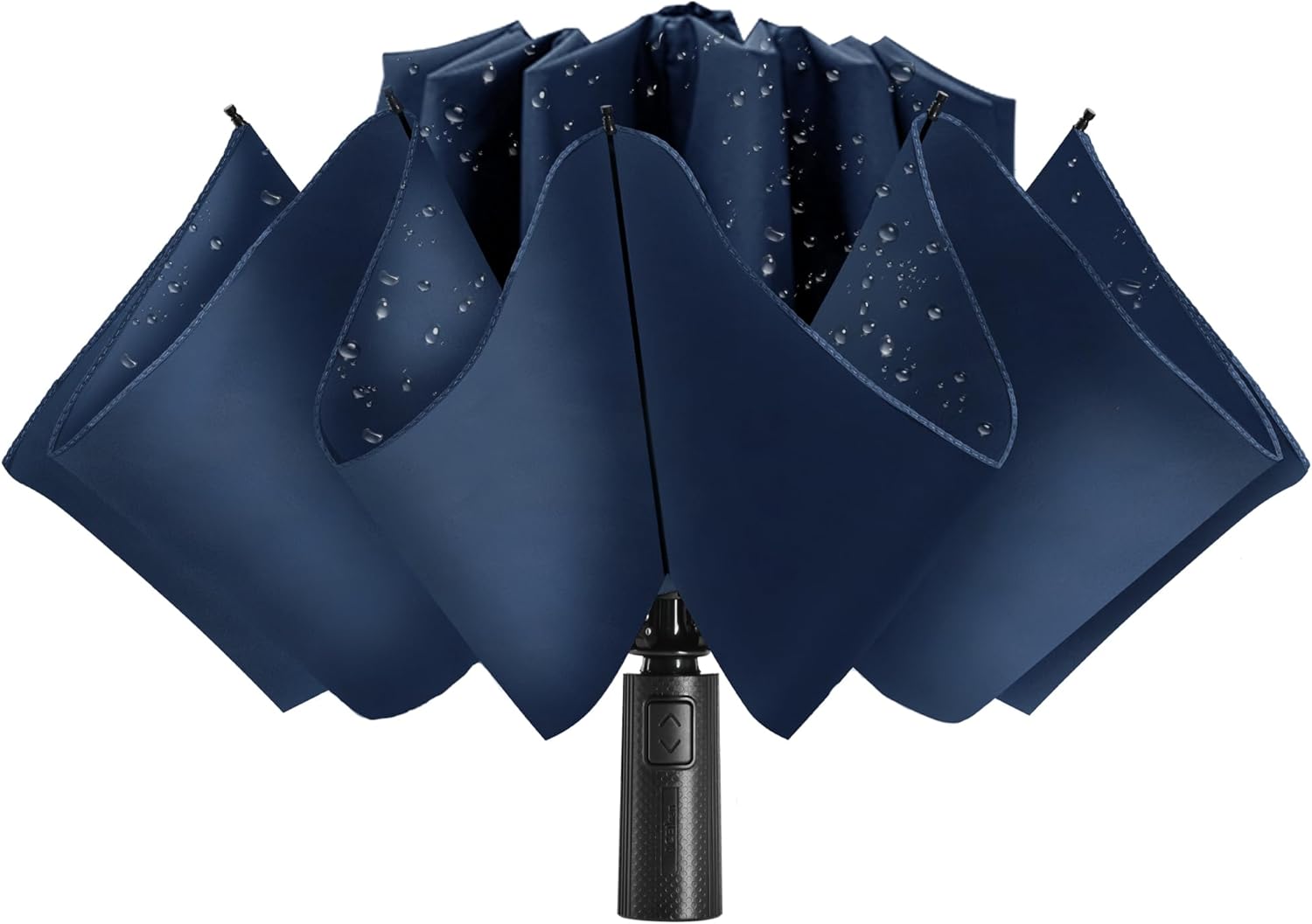 ACEIken Umbrella Reverse Close Folding Windproof Travel Umbrella - Compact and P...