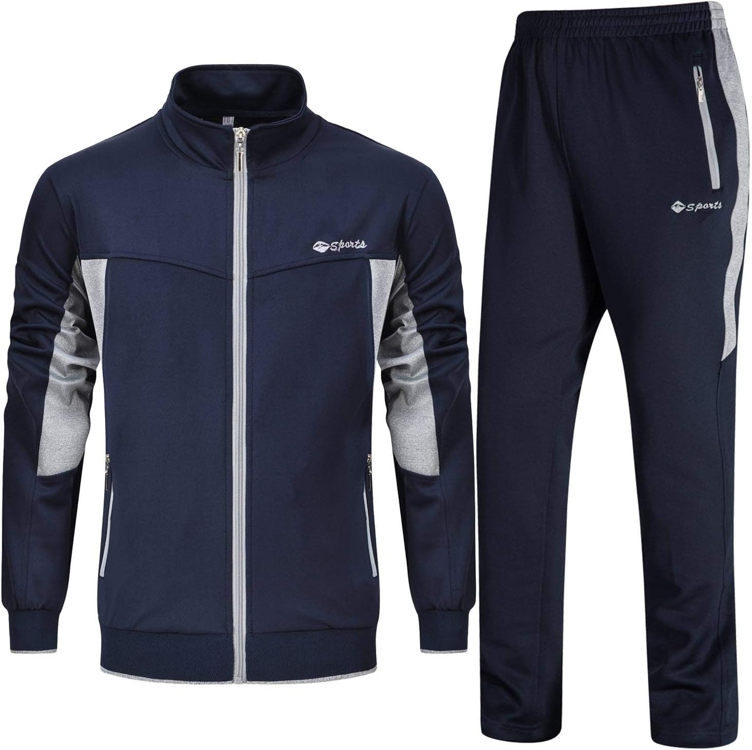 Rdruko Men's Tracksuit, Special Sweatsuits 2 Piece Set, High-Quality Athletic Jo...