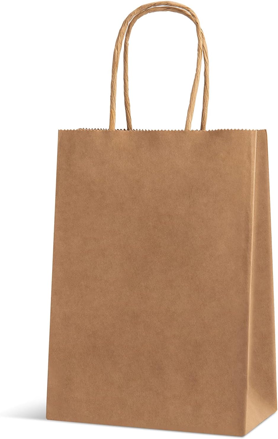 HAUSPROFI 25pcs Kraft Paper Bags for Gifts, Food & Sweets, Strong Carrier Bags w...