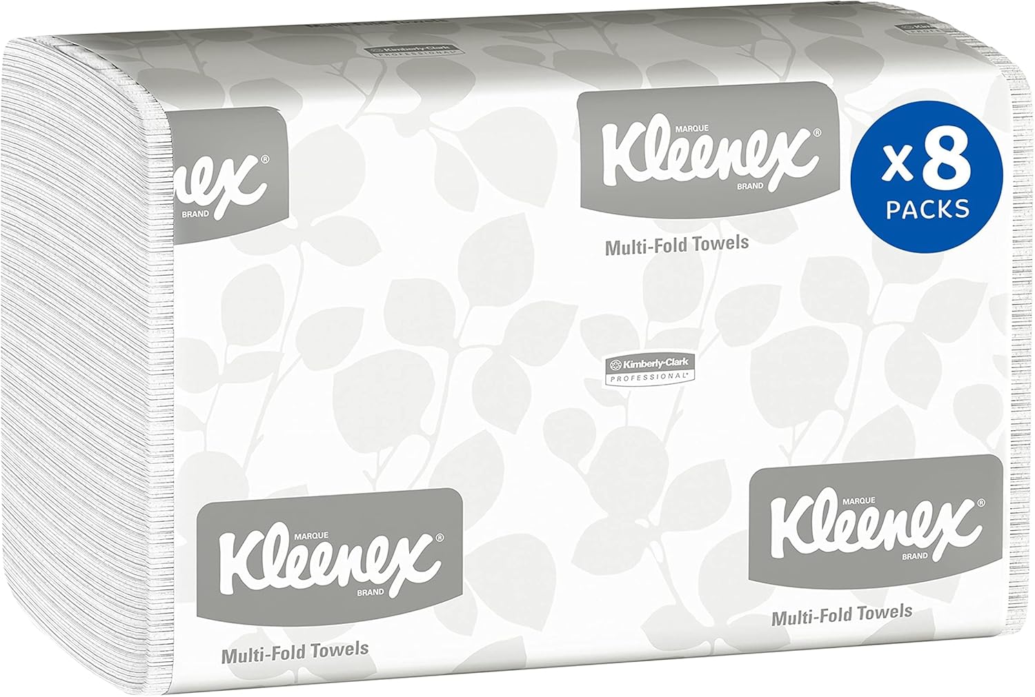 Kleenex® Multifold Hand Paper Towels, Bulk (02046), Soft and Absorbent, 9.2" x 9...