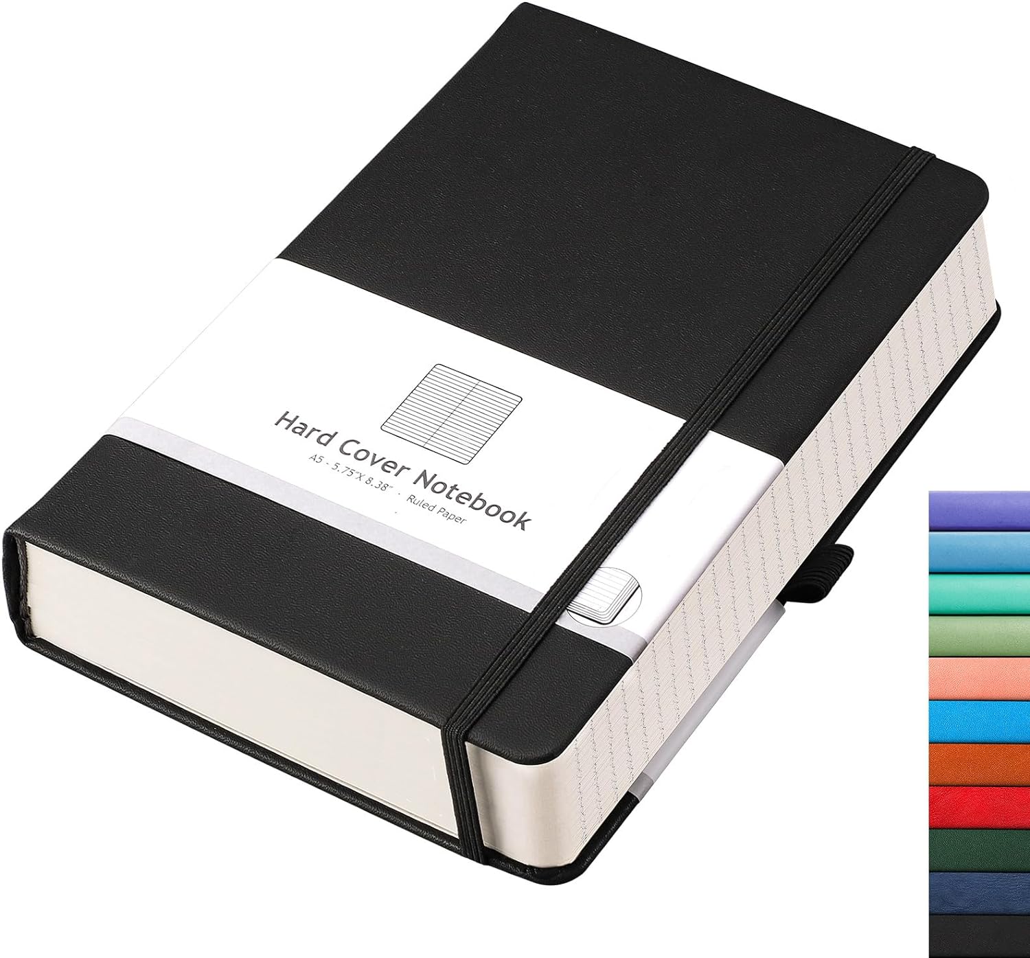 AHGXG Thick Journal Lined Notebook - 320 Numbered Pages Journal for Writing A5 N...