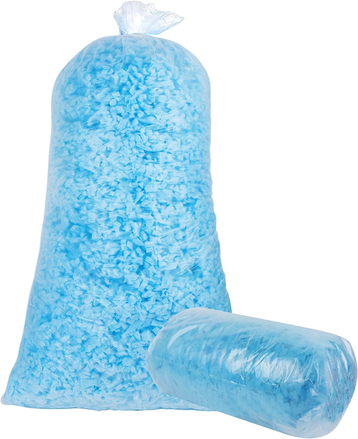 DR.DUDU 5lbs Shredded Memory Foam Filling for Bean Bag Filler, Soft and Convenie...