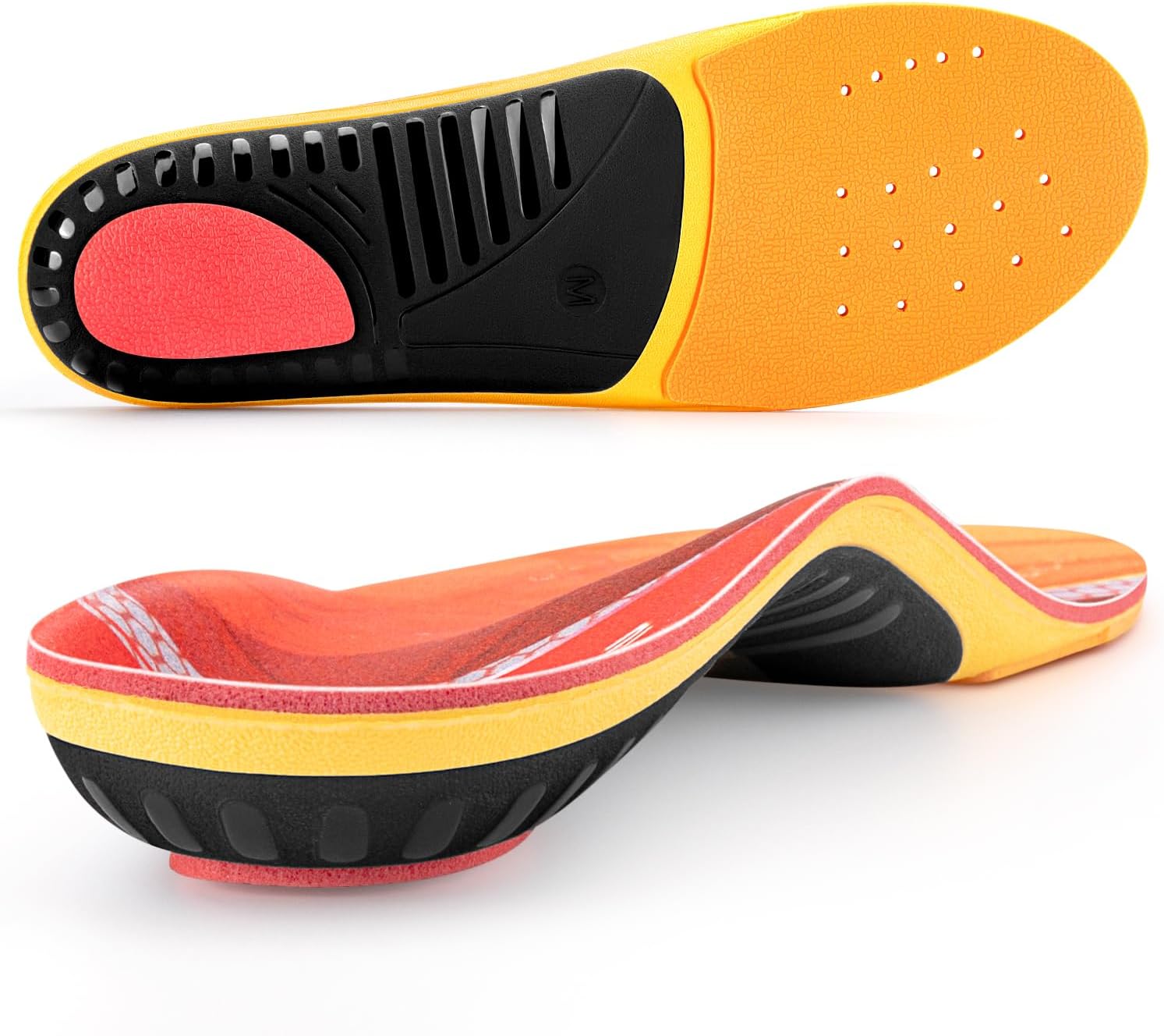 TOPSOLE Orthotic Insoles Plantar Fasciitis Arch Support Inserts Orthopedic Insol...