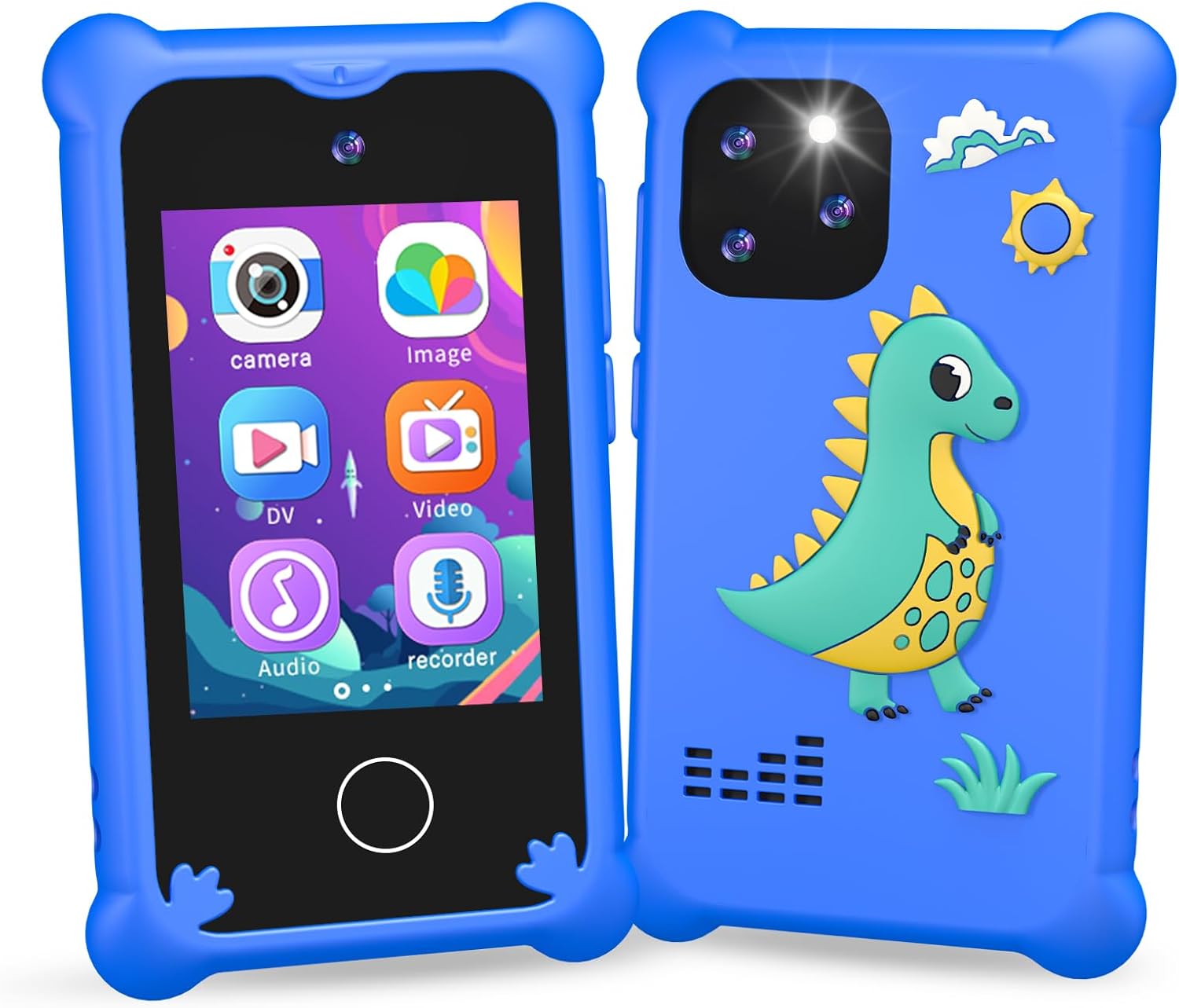 CHRERNA Kids Smart Phone for Boys,2.8" Touchscreen HD Kids Dual Camera Cell Phon...