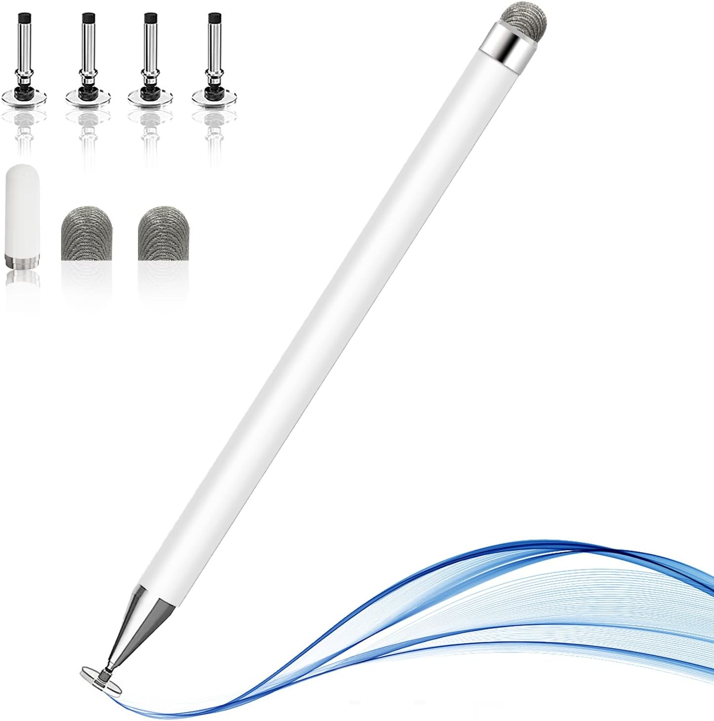 Jsdoin Stylus Pens for Touch Screens, Capacitive Pen High Sensitivity Disc Tip,...