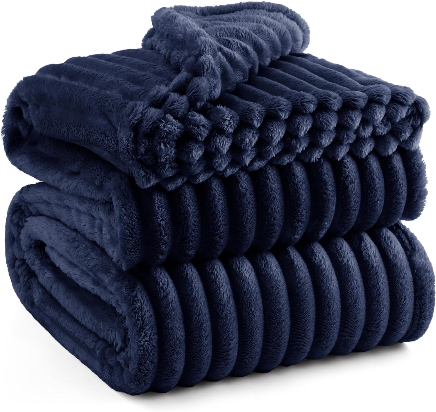 Bedsure Soft Fleece Blanket King Size, Special Fluffy Cozy Warm Fleece Blanket,...