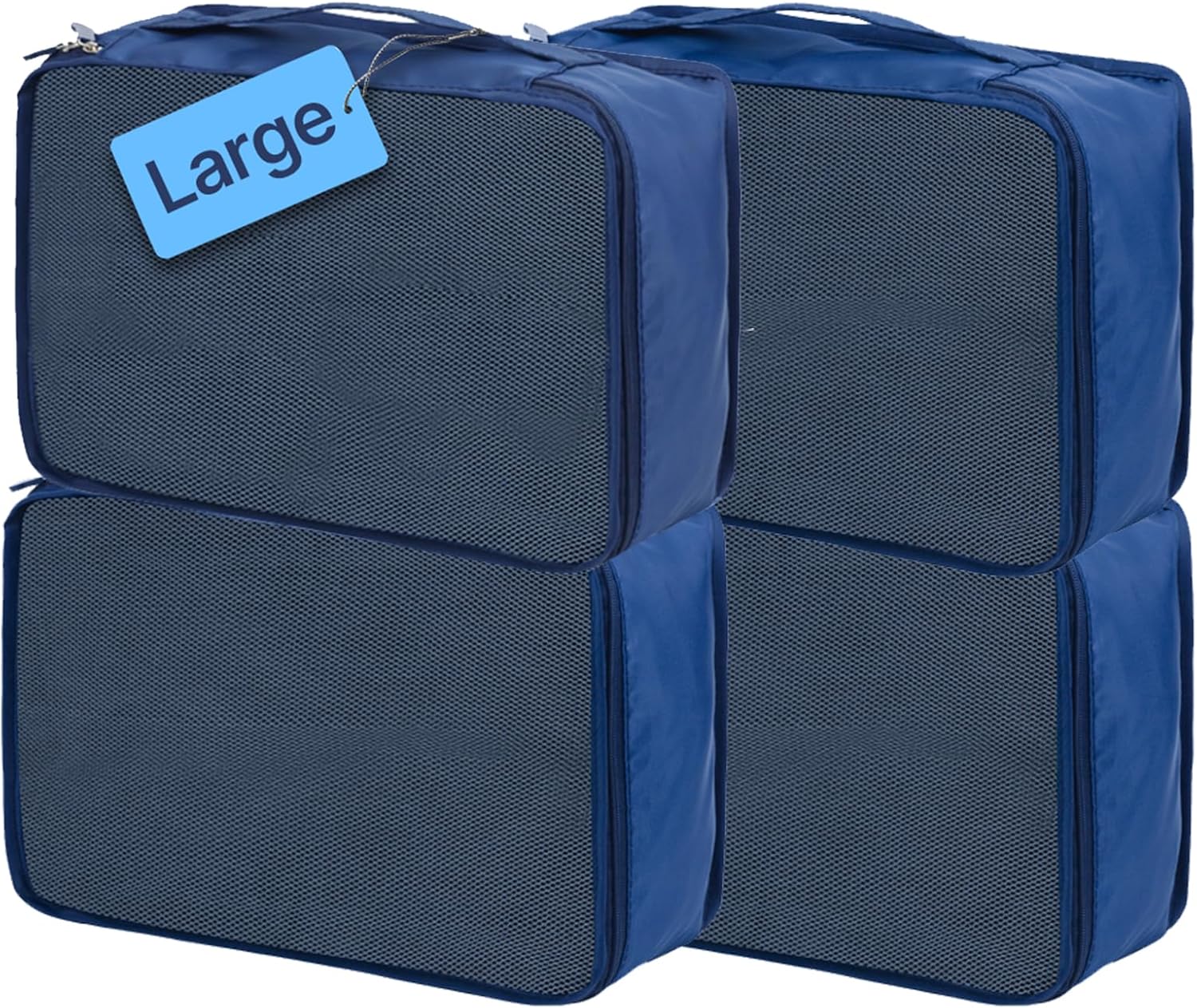 Large Packing Cubes 4 PCS, Large Suitcase Organiser Bags 4-Piece, Large Travel B...