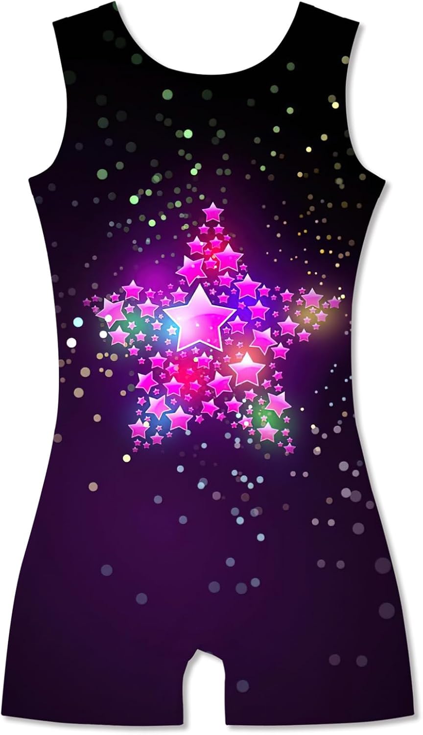 Idgreatim Gymnastics Leotards, Special Gymnastics Outfit for Girls, Unique Spark...