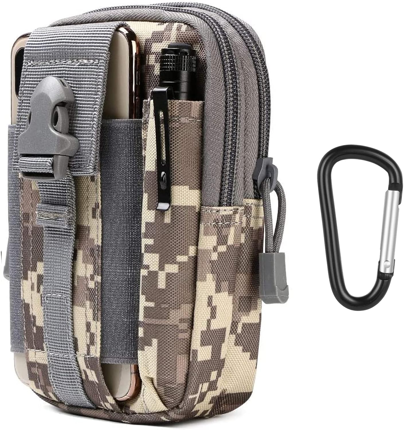 flintronic Tactical Waist Bags, Universal Outdoor Waist Bag | Molle EDC Pouch +...