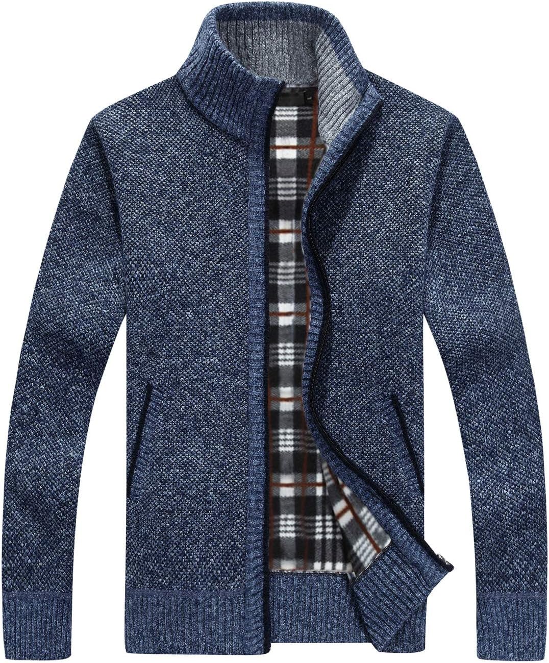 Yeokou Men's Shawl Collar Cardigans, Special Slim Fit Button Cardigan, Innovativ...