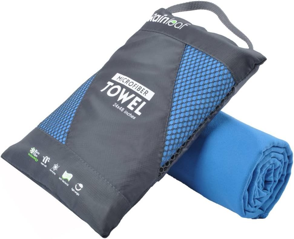 Rainleaf Microfiber Towel, Special Travel Towel for Quick Dry, High-Quality Micr...
