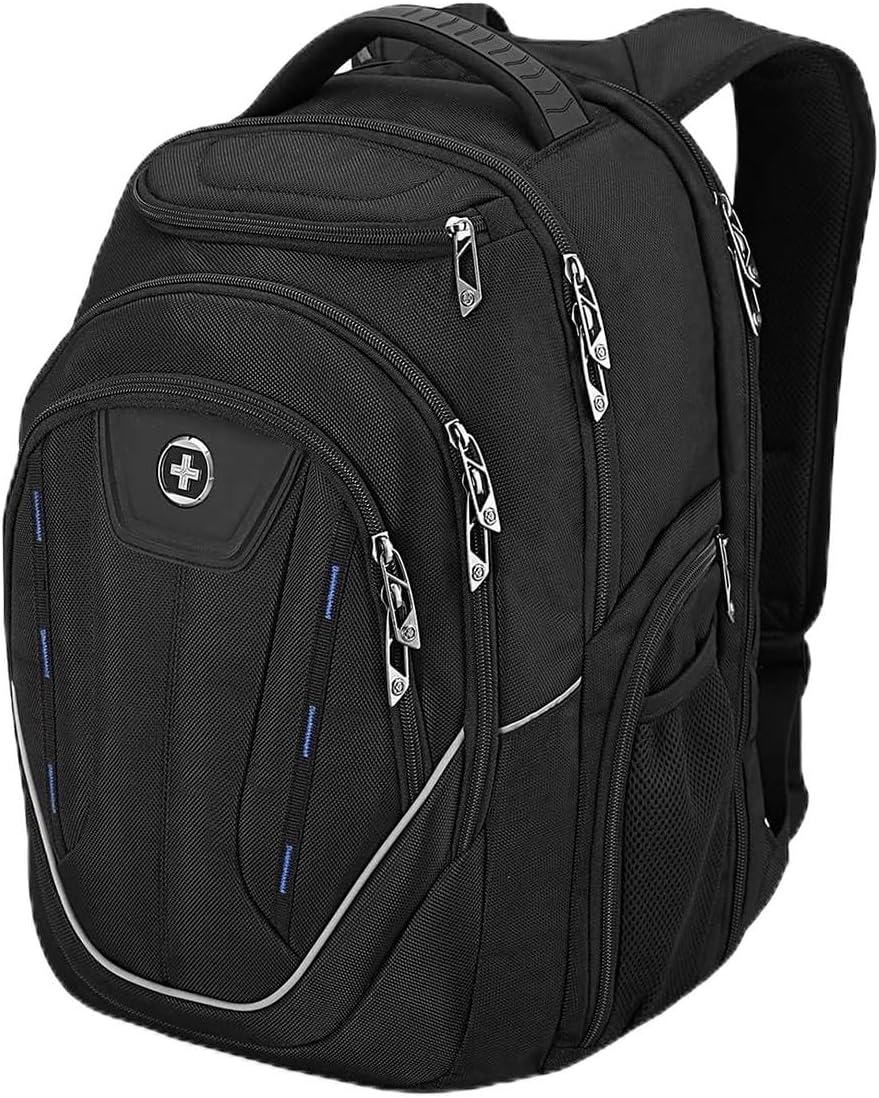 Swissdigital Design TSA Business Laptop Backpack For Men,Travel Backpack With US...