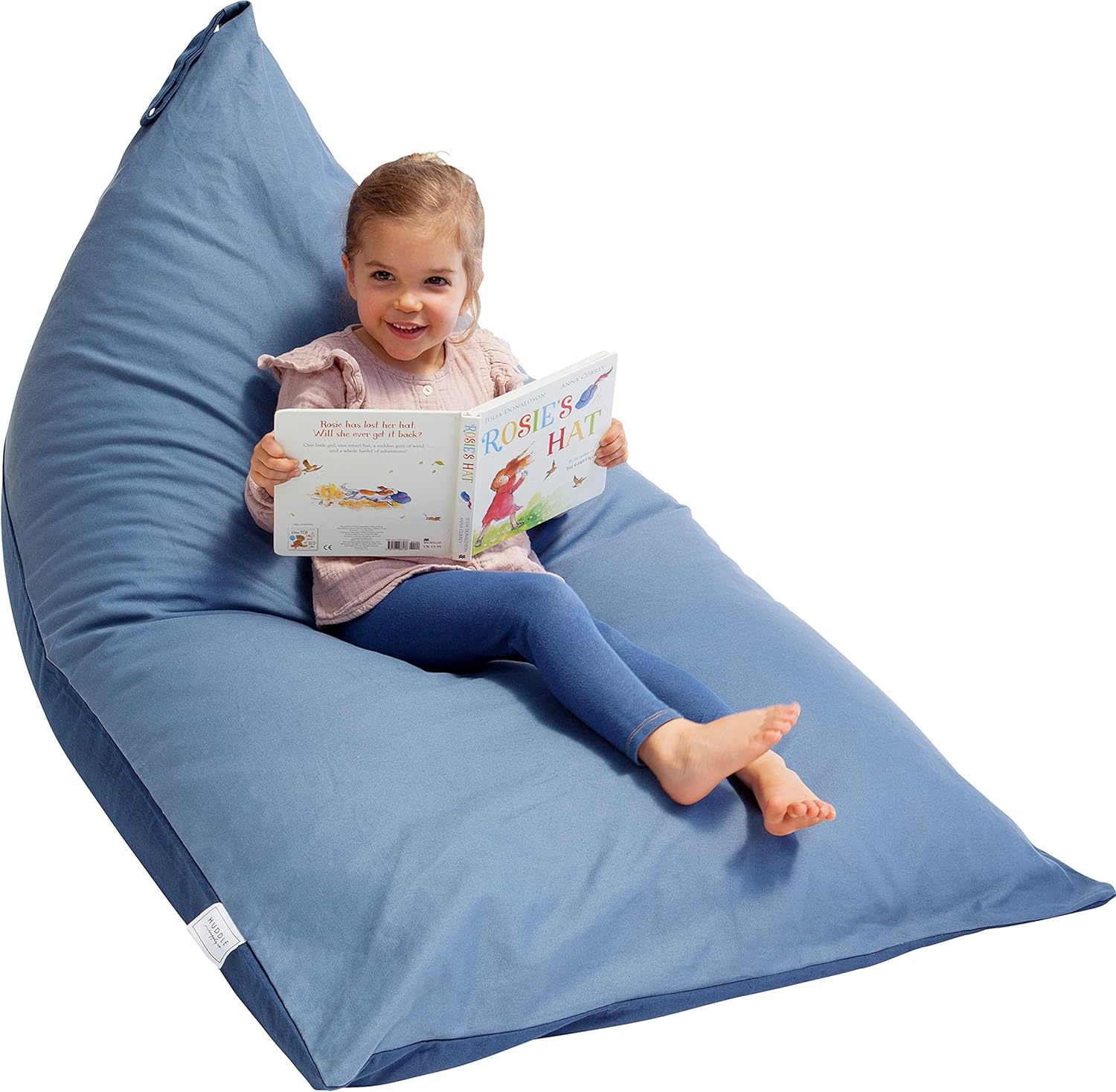 Stuffed Animal Bean Bag Storage, Special Machine Washable Bean Bag Chair for Kid...