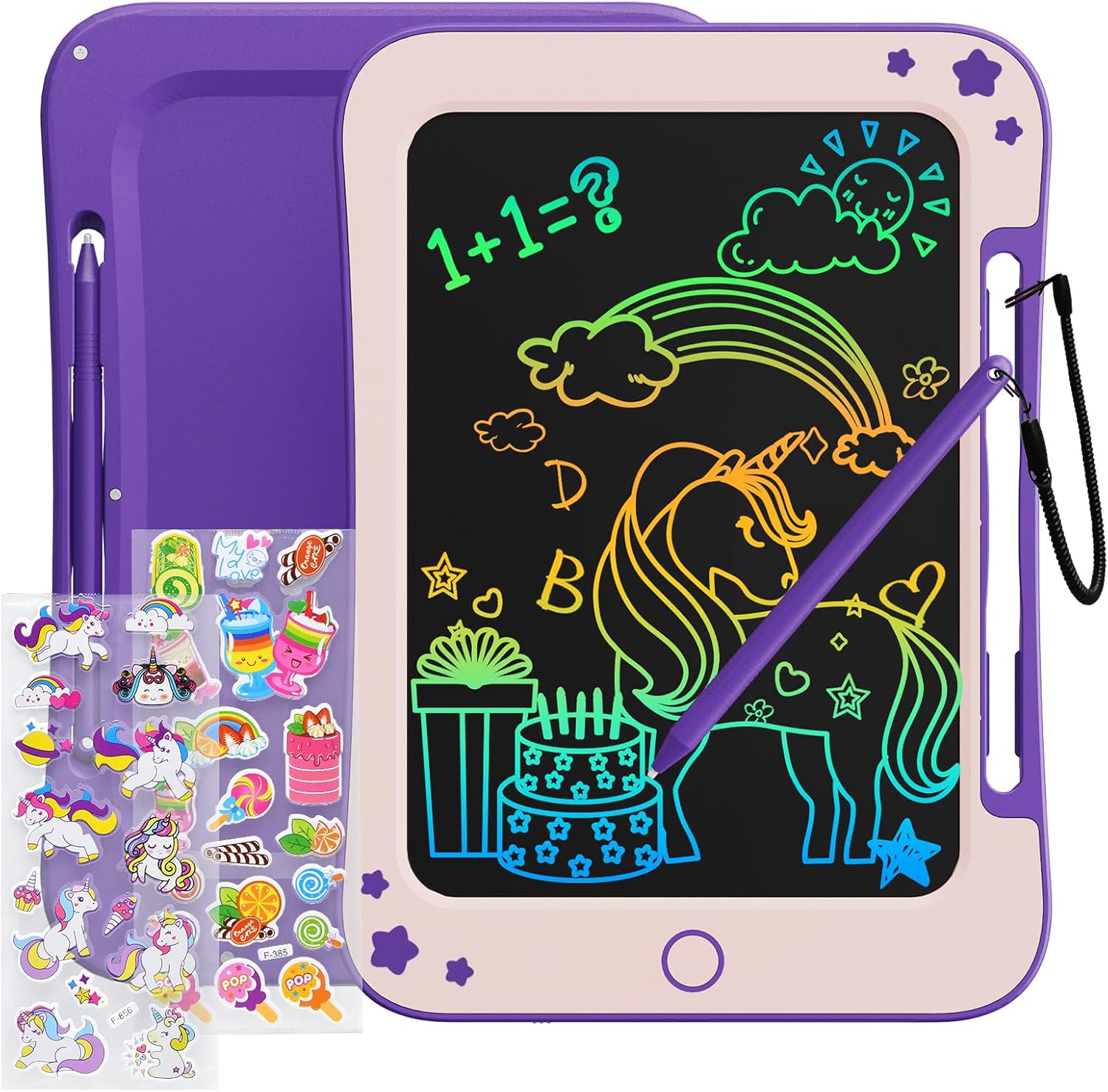 TEKFUN Kids Toys for 3 4 5 6 Years Old Boys Girls Gifts, 8.5 Inch LCD Writing Ta...