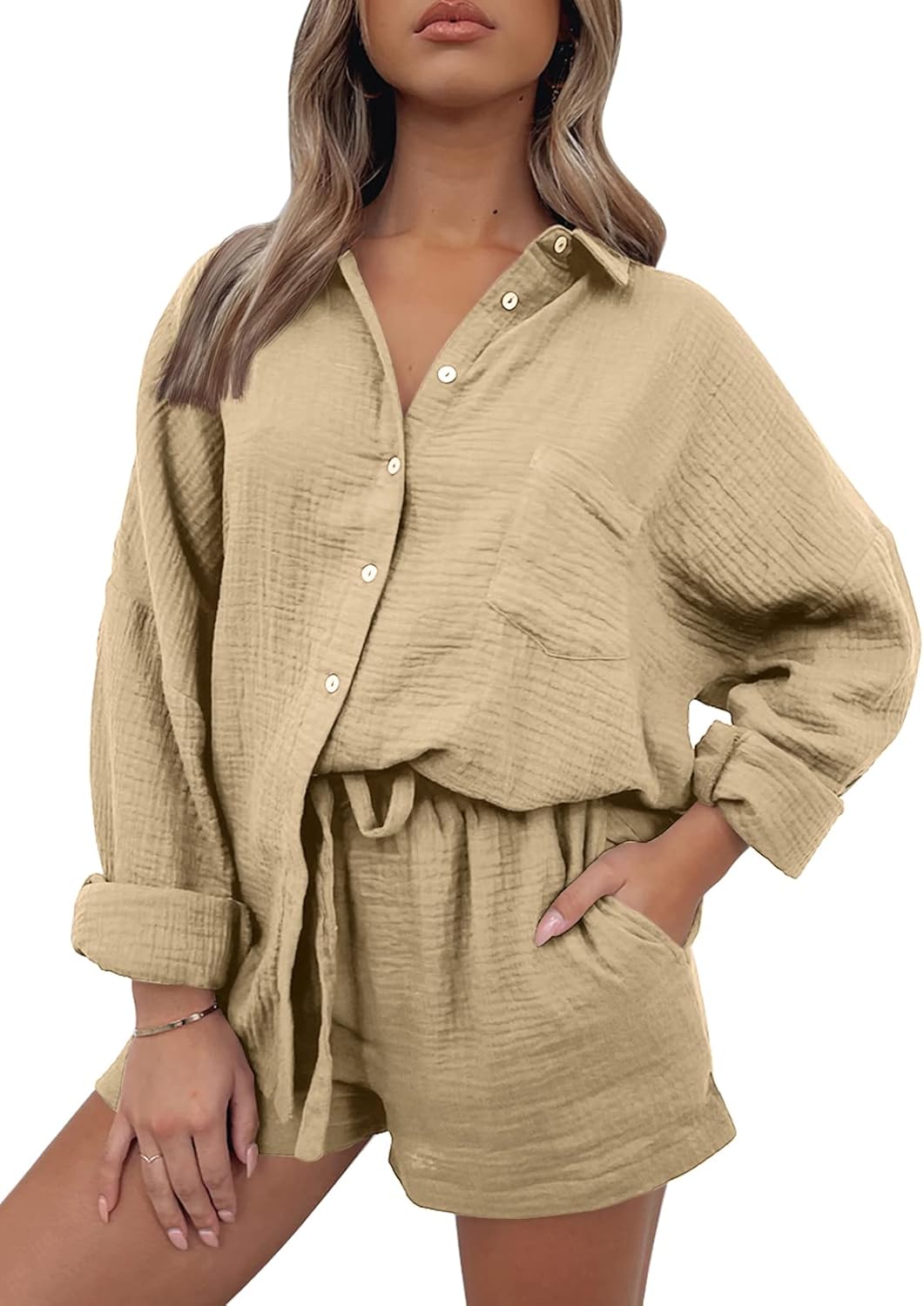 AUTOMET 2 Piece Outfits, Special Lounge Sets for Women, Innovative Pajama Sets w...