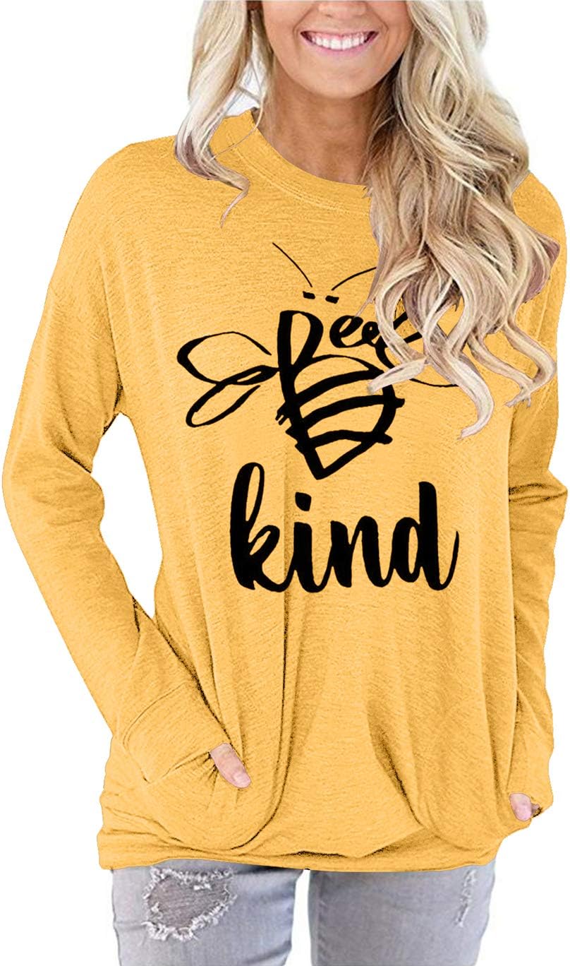 Angerella Women's Casual Loose Fit Pocket Shirts, Special Printed Tops for Large...