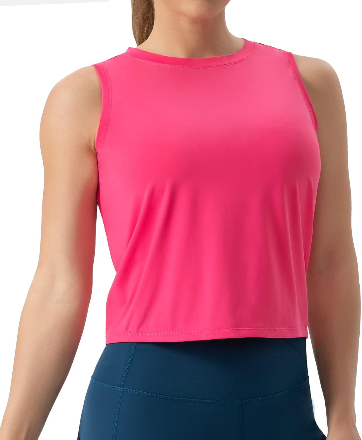 THE GYM PEOPLE Women's Workout Tops, Special Ice Silk Quick Dry Workout Tops, In...