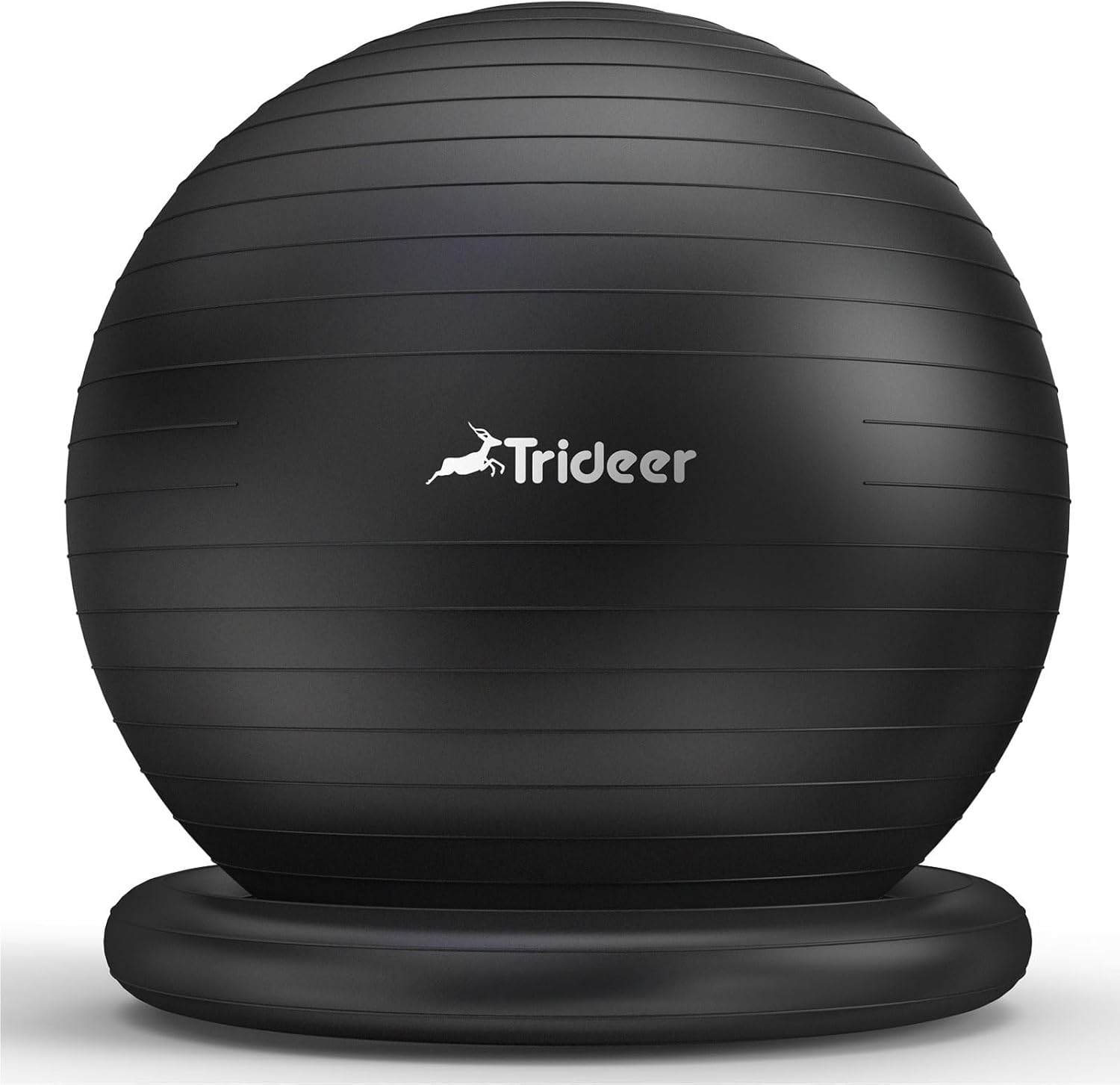 Trideer Ball Chair Yoga Ball Chair Exercise Ball Chair with Base for Home Office...