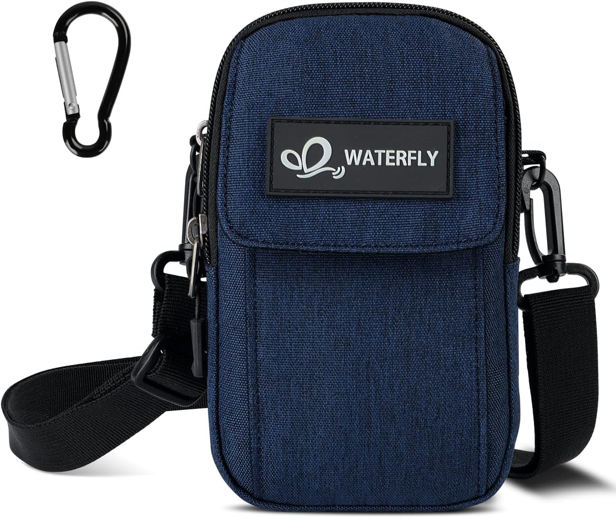 Waterfly Small Shoulder Crossbody Bag: Multifunctional Handbag Mobile Phone Bag...