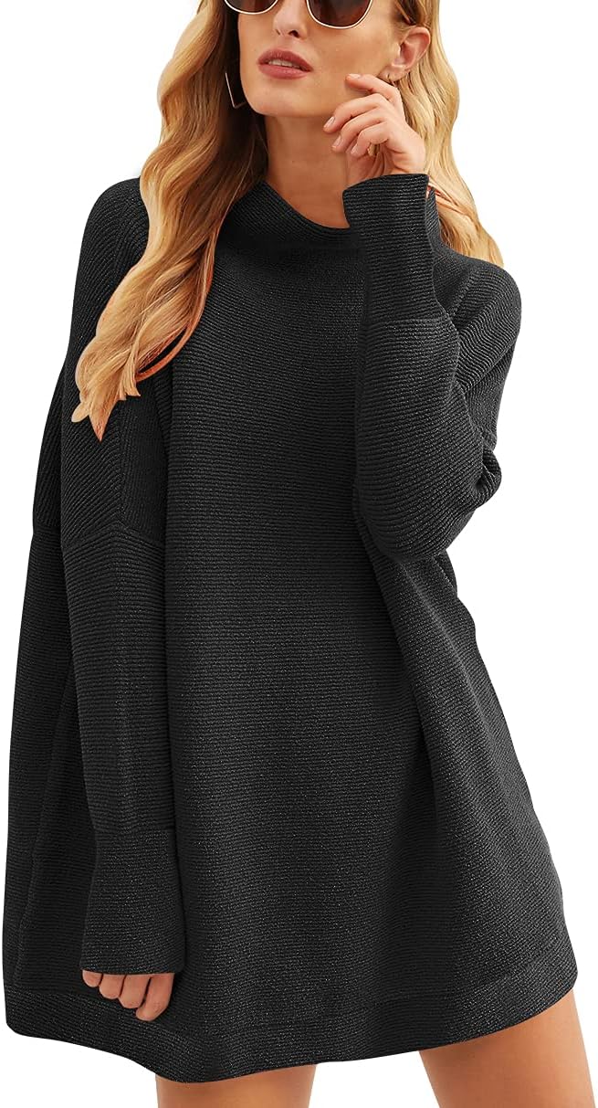 ANRABESS Women's Sweater, Special Oversized Casual Loose Turtleneck, Innovative...