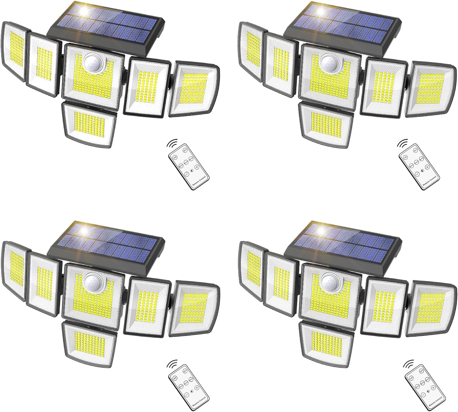 Special Solar Outdoor Lights, Innovative 4000LM Solar Flood Lights with 496 LED,...