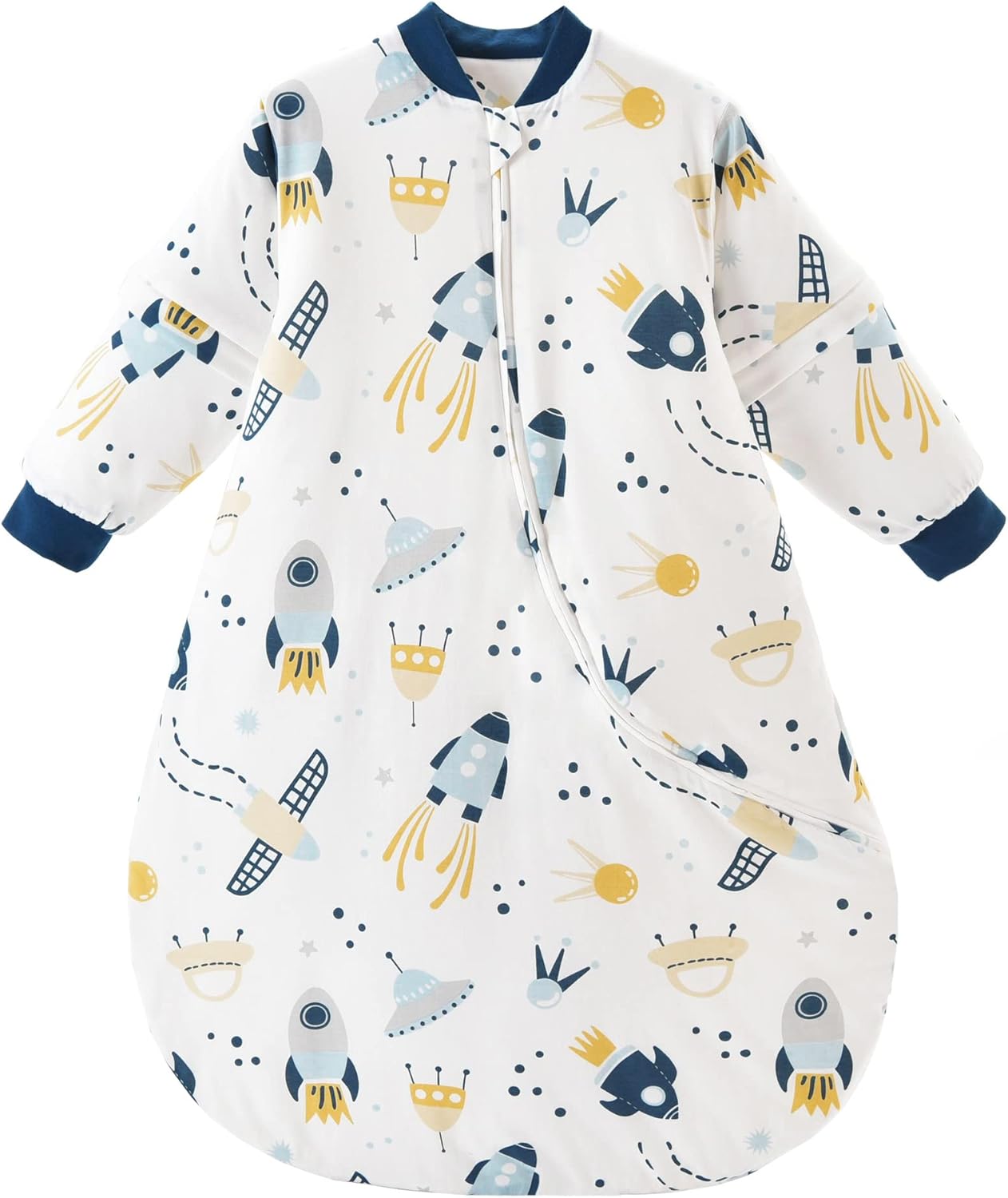 Chilsuessy Baby Sleeping Bag with Detachable Sleeves Winter 3.5 Tog Kids Sleepin...