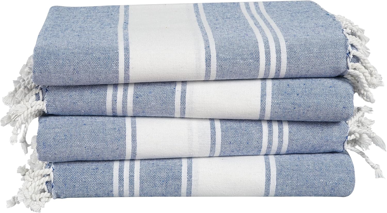 LANE LINEN Beach Towels 4 Pack, Special Turkish Towel Set, Innovative Pre-Washed...