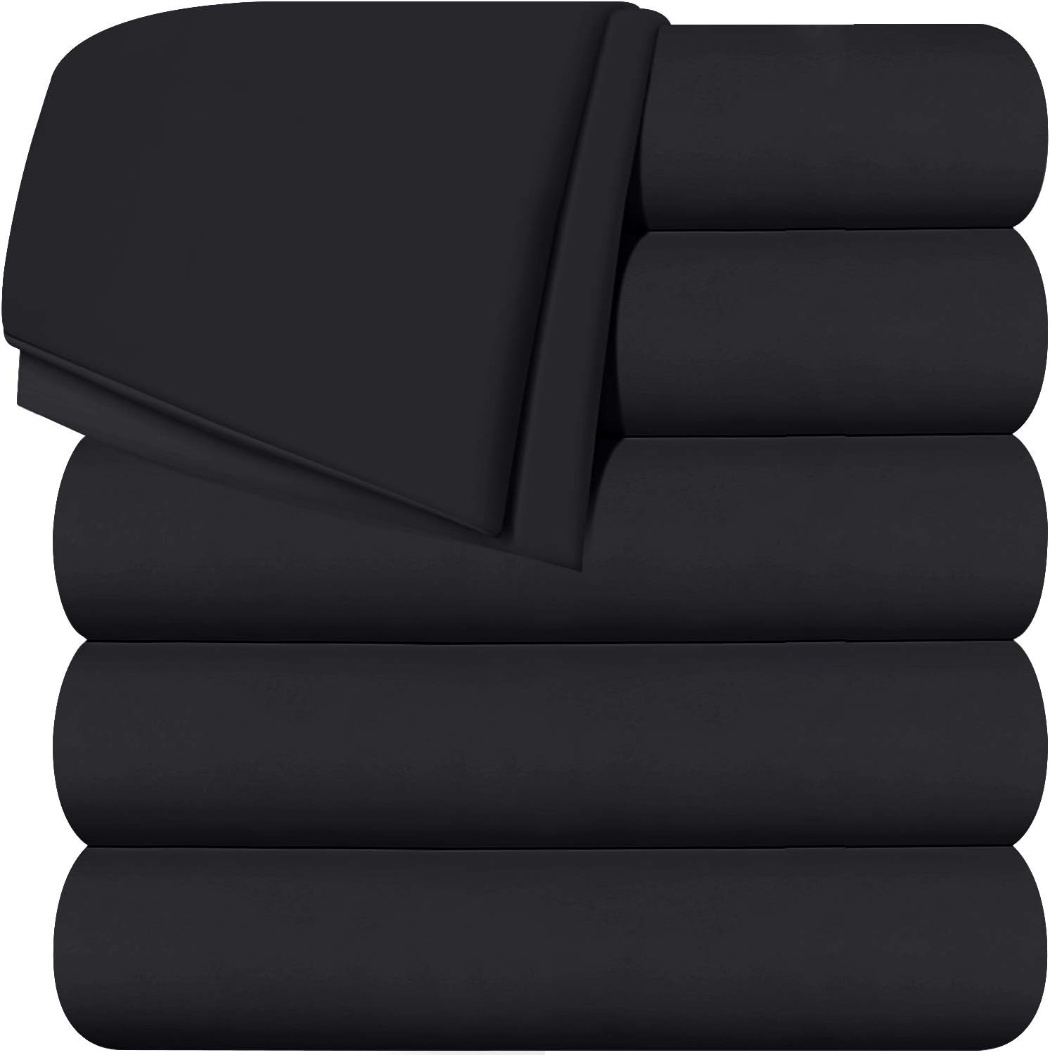 Utopia Bedding Flat Sheets, Special Bedding Sheets Pack of 6, High-Quality Micro...
