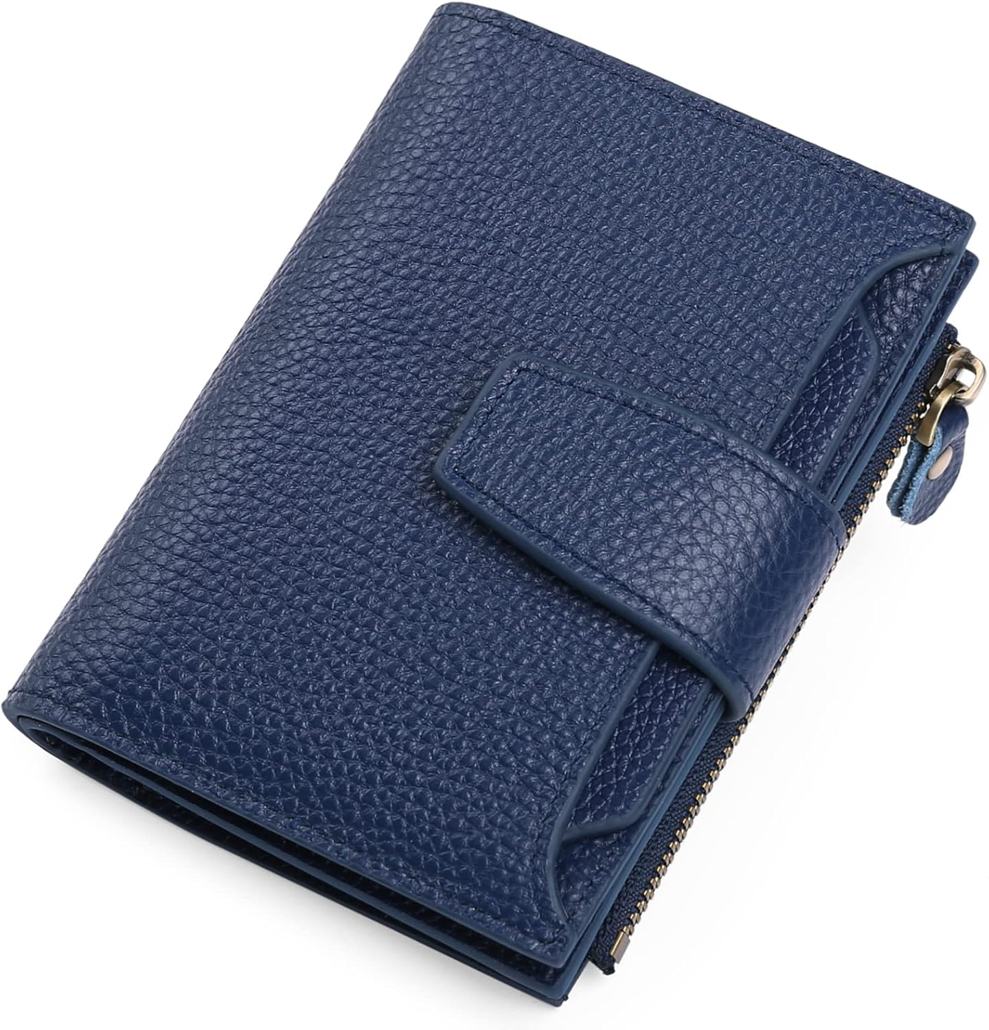 SENDEFN Women's Wallet, Special RFID Blocking Purse, Compact Leather Bi-fold Wal...