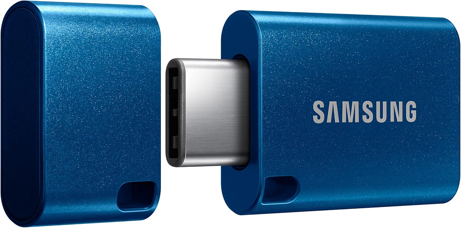 Samsung Type-C™ USB Flash Drive, 128GB, Transfers 4GB Files in 11 Secs w/Up to 4...