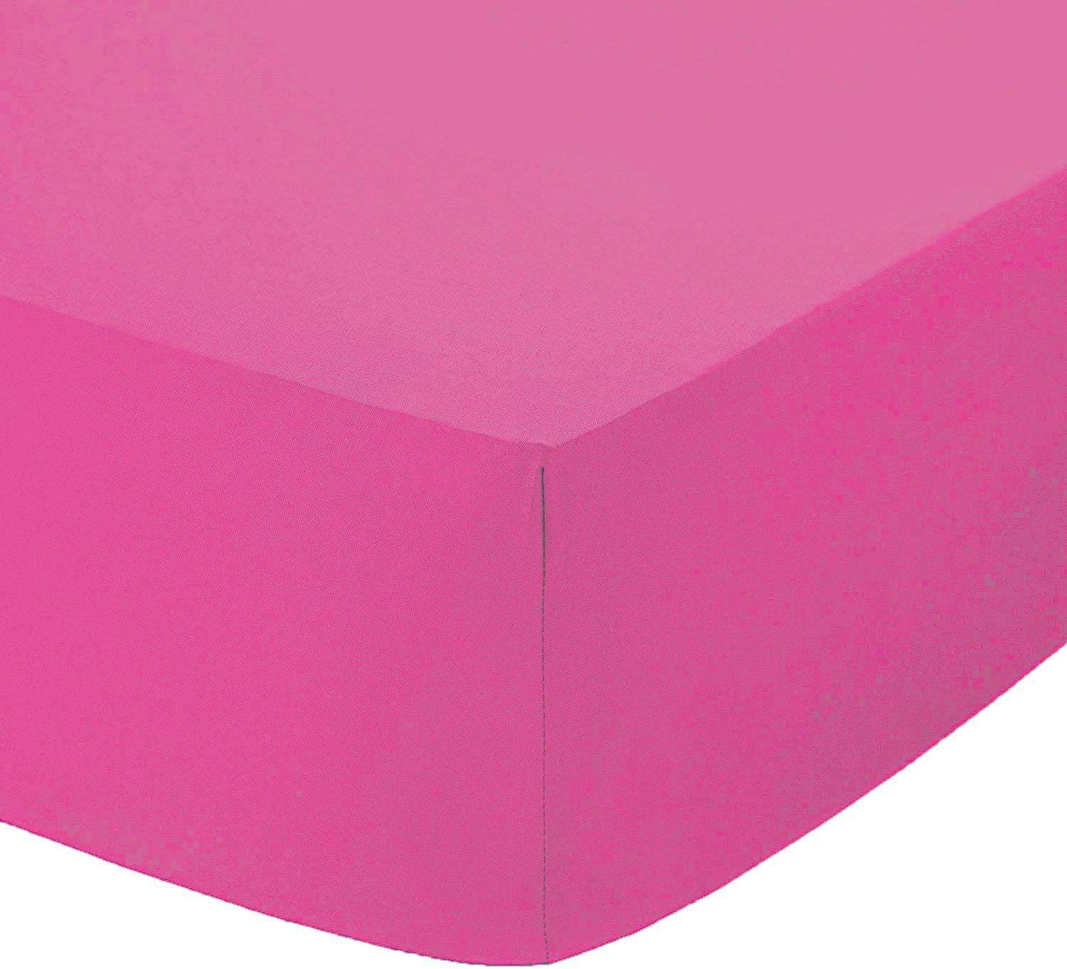 AmigoZone Non Iron Pollycotton, Special Quality Plain Fitted Sheet or Pillow Cas...