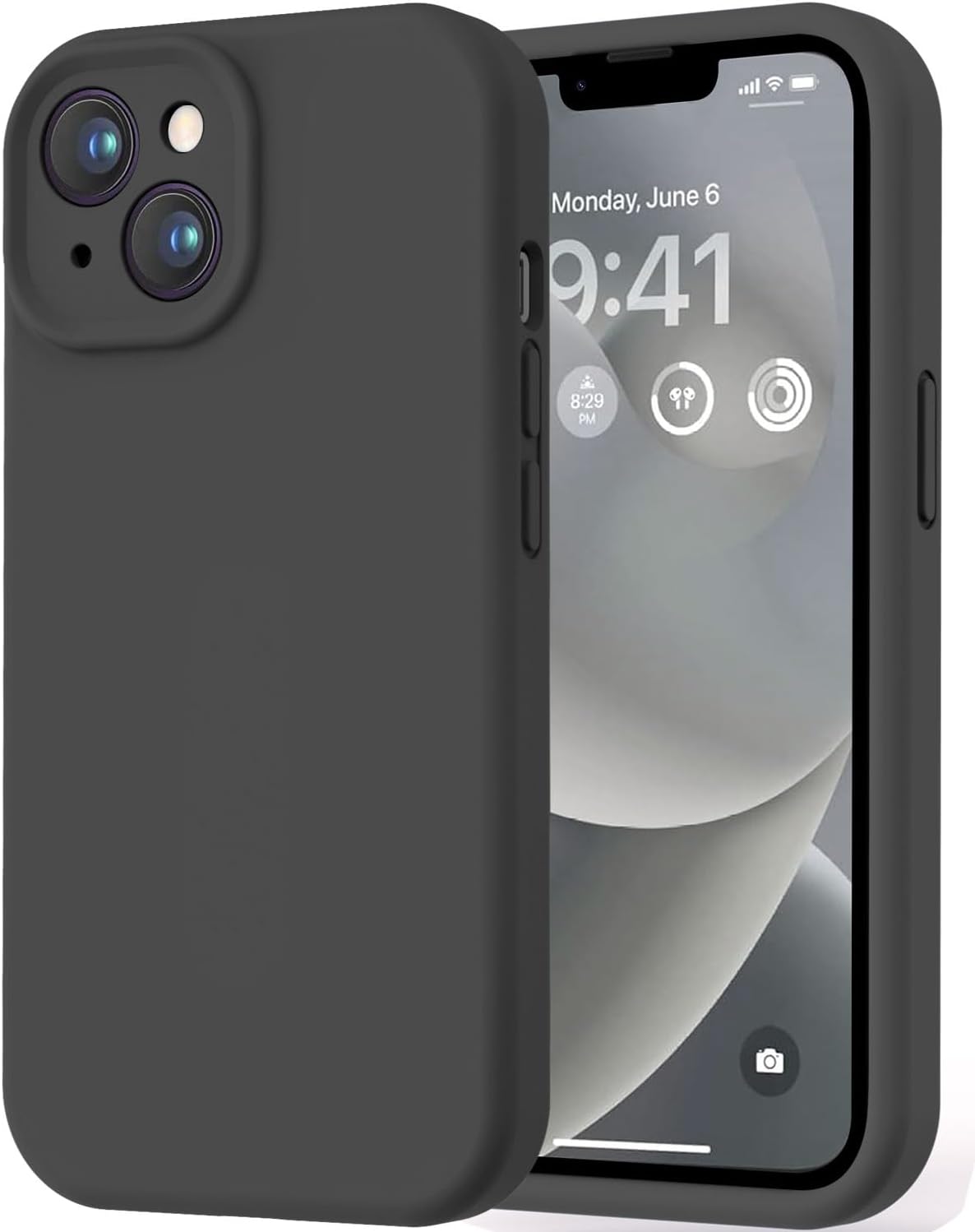 LOVE 3000 Designed for iPhone 14 Case, Premium Silicone with [Soft Anti-Scratch...