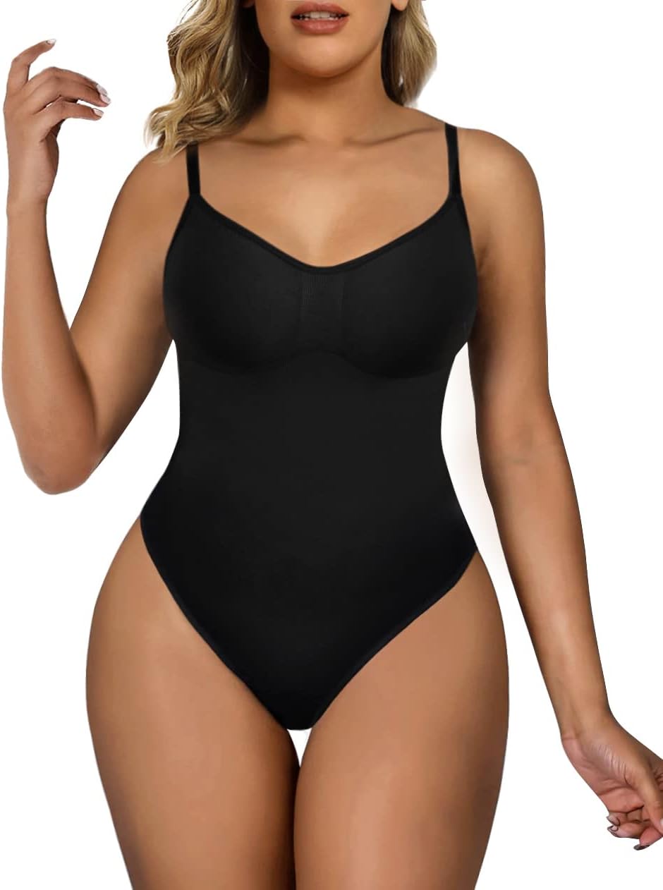 SHAPERX Women's Shapewear, Special Shapewear Bodysuit for Tummy Control, Innovat...