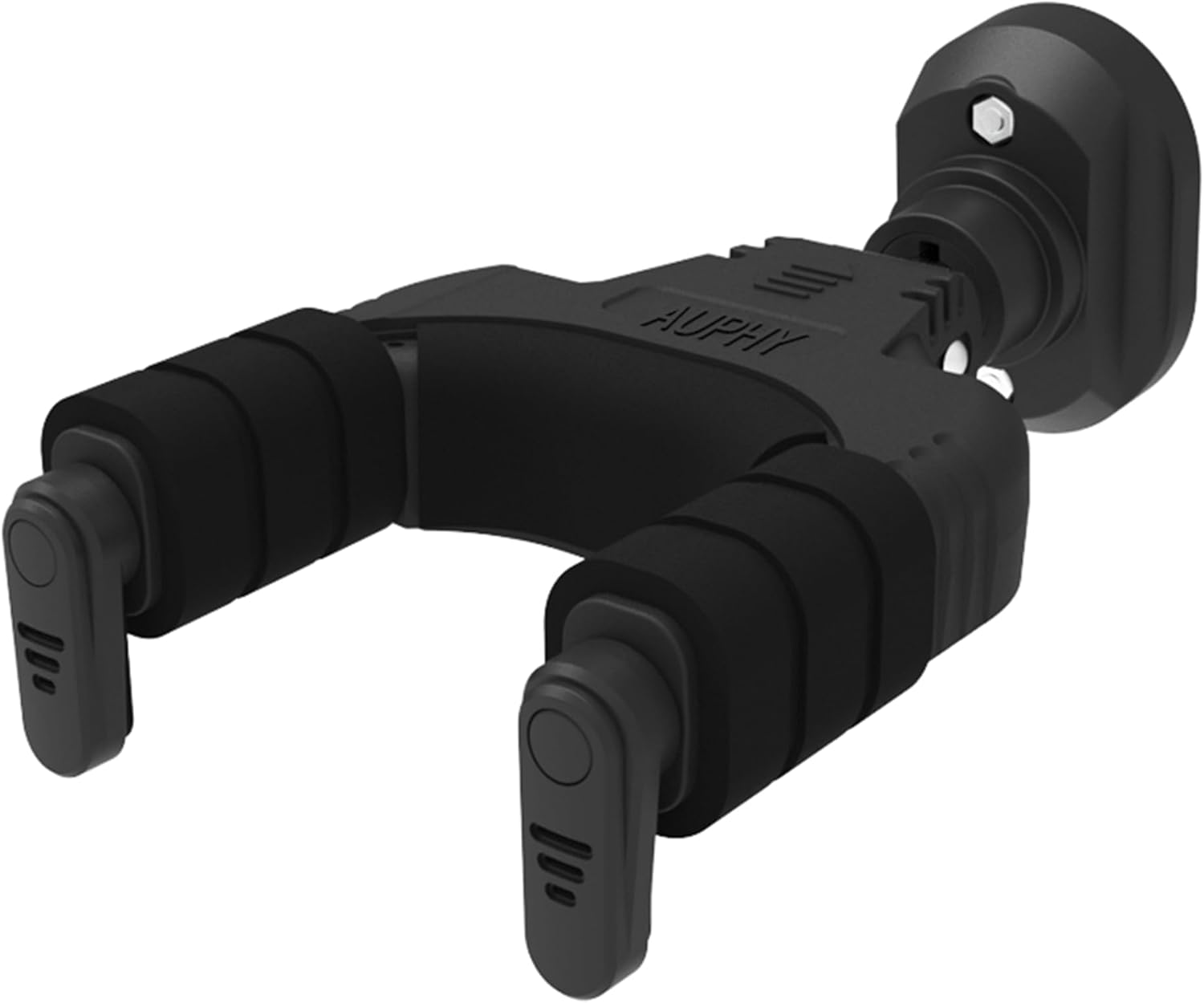 AUPHY Guitar Wall Mount Guitar Hooks, Self-Locking Function, Suitable for All Ty...
